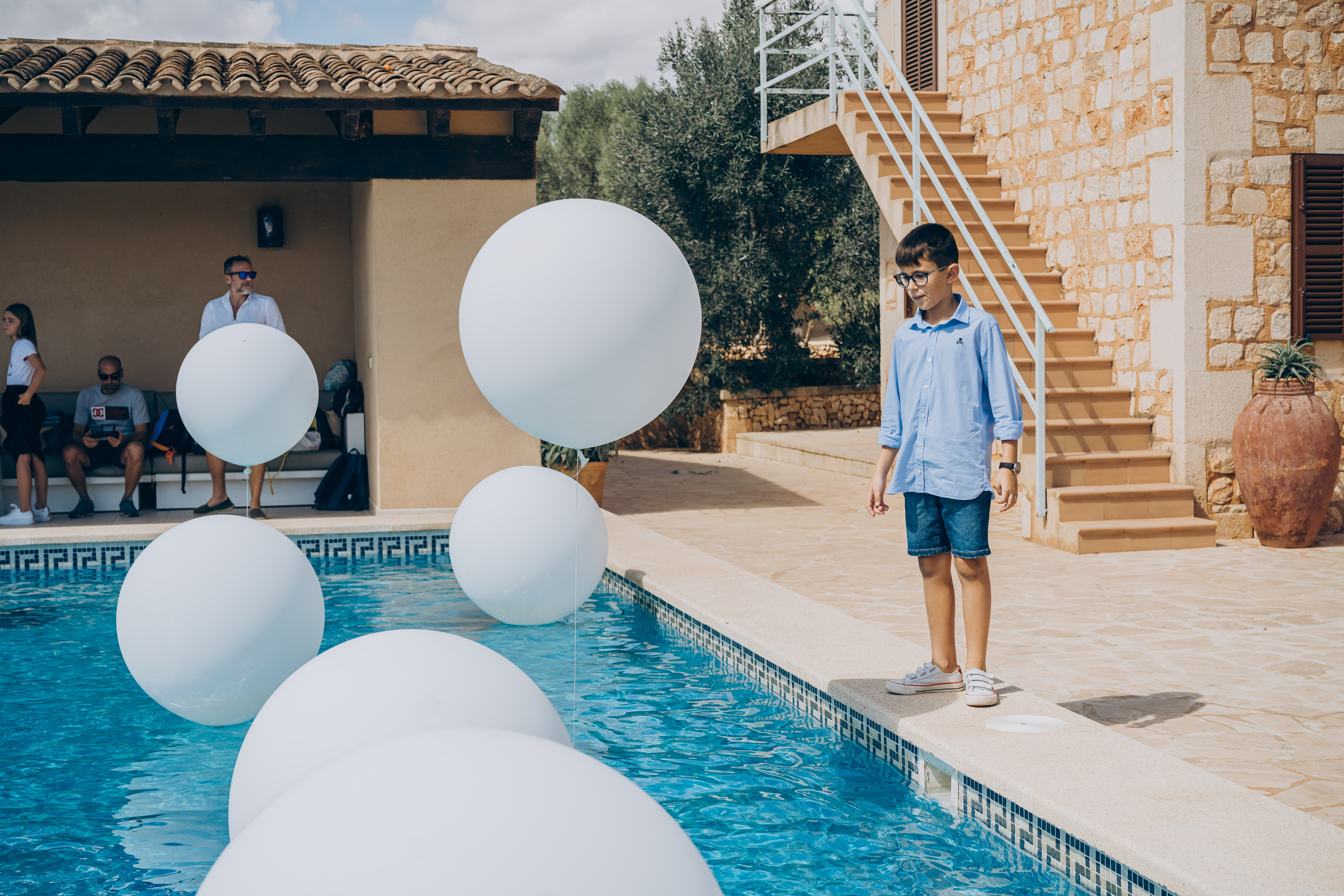 The sacrament is a family holiday. Фотограф у Пальма де Майорка