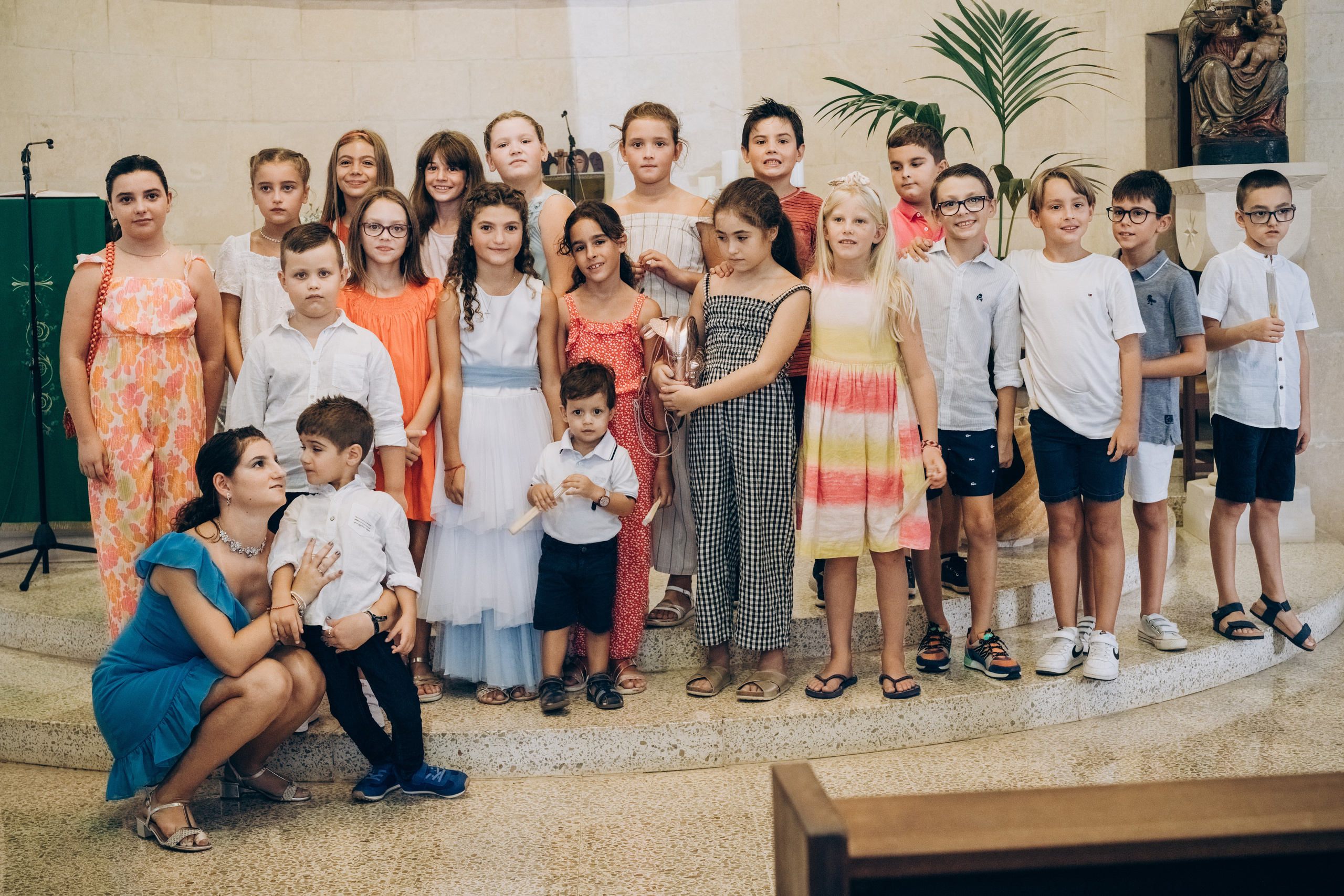 Communion photo shoot. Photographer in Mallorca
