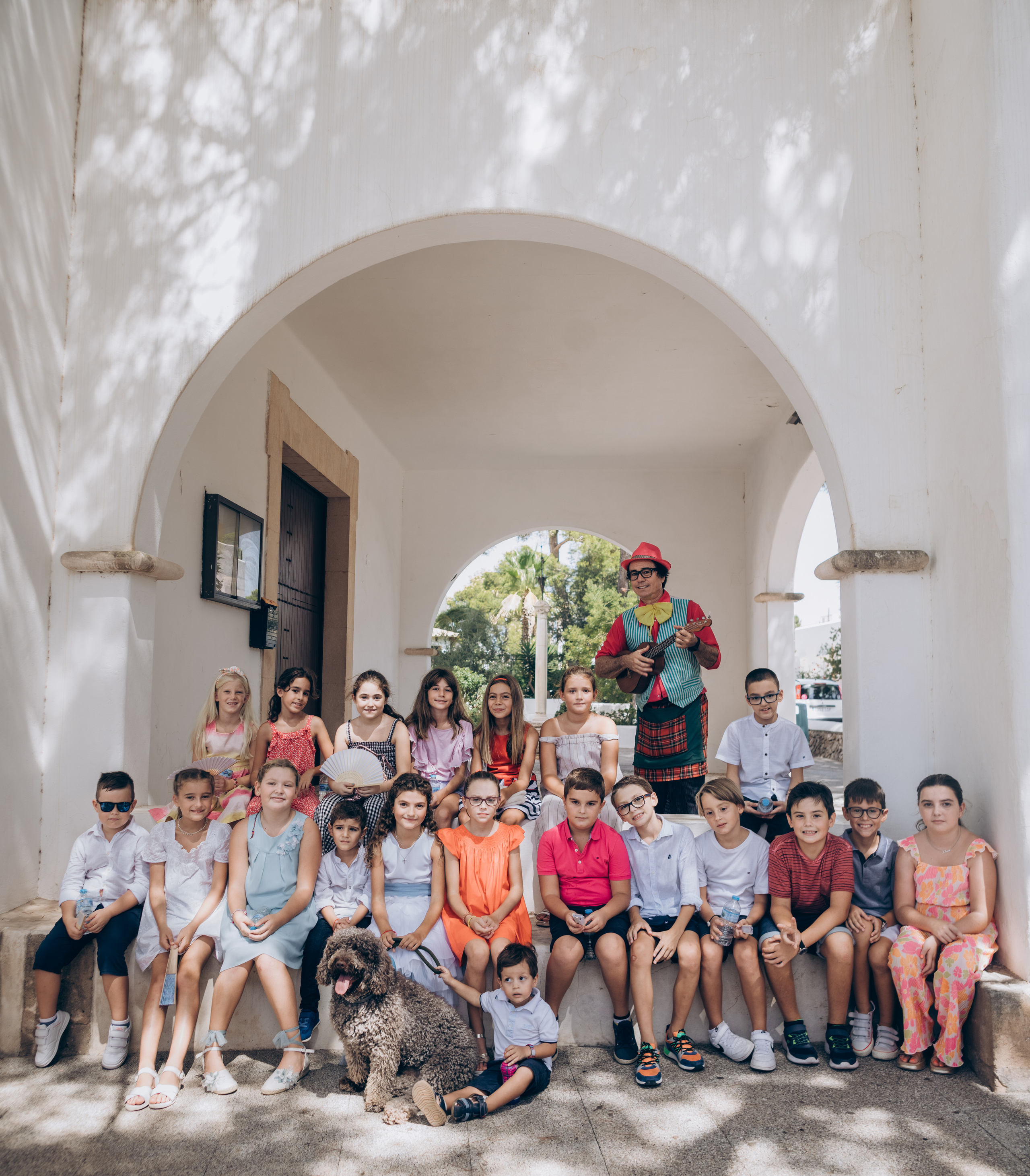 Communion photo shoot. Photographer in Mallorca