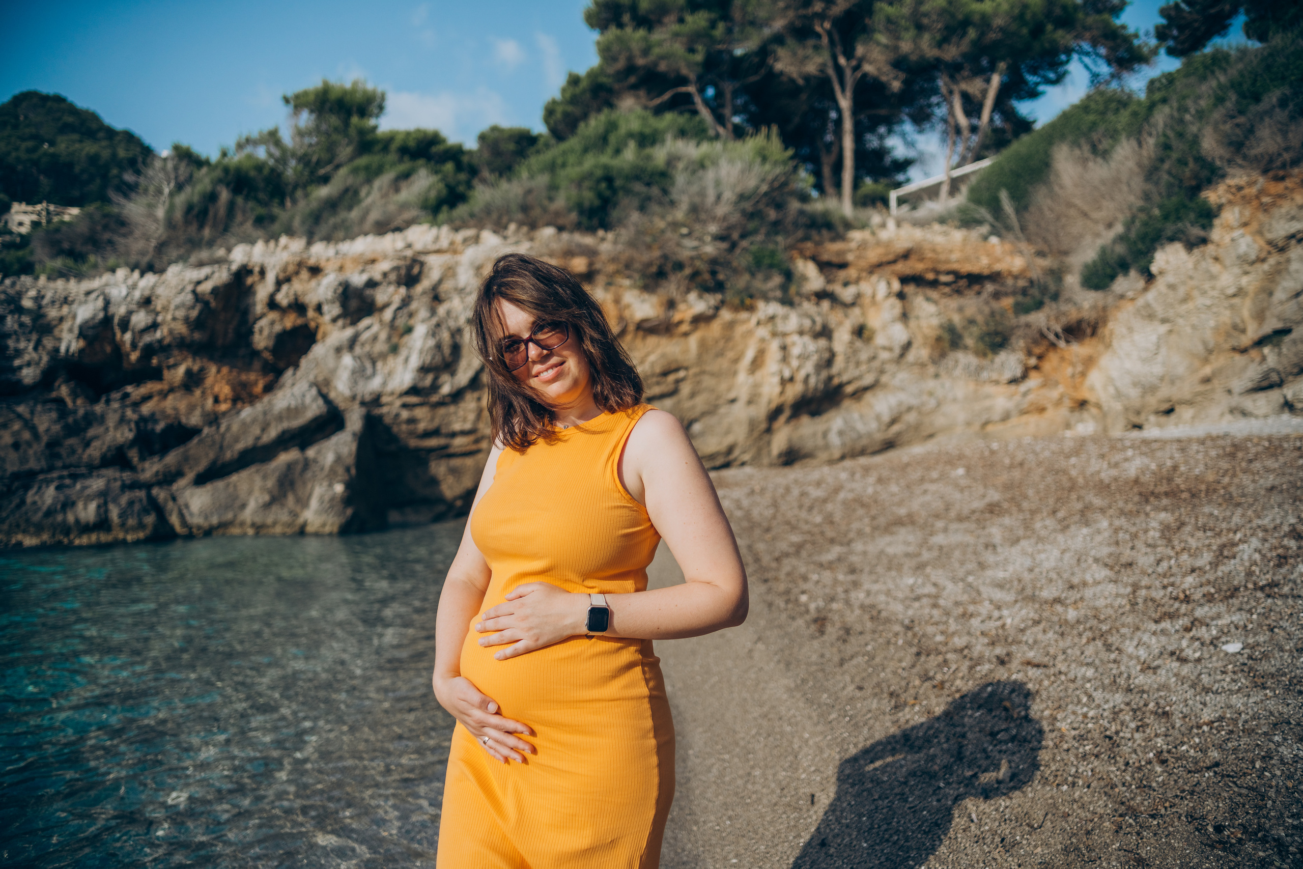 When we are three together. Фотограф у Пальма де Майорка