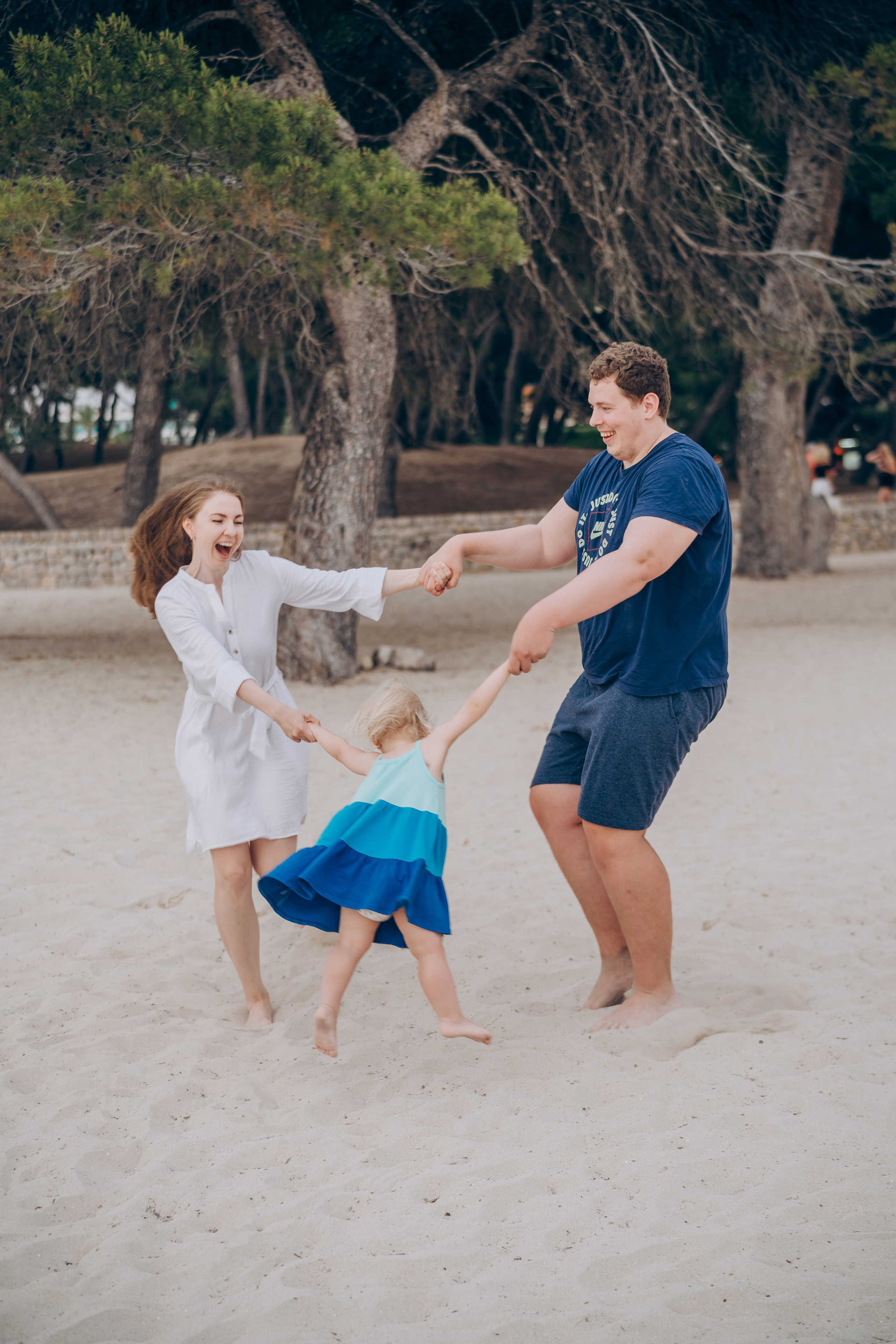 Family shooting on the beach. Фотограф у Пальма де Майорка