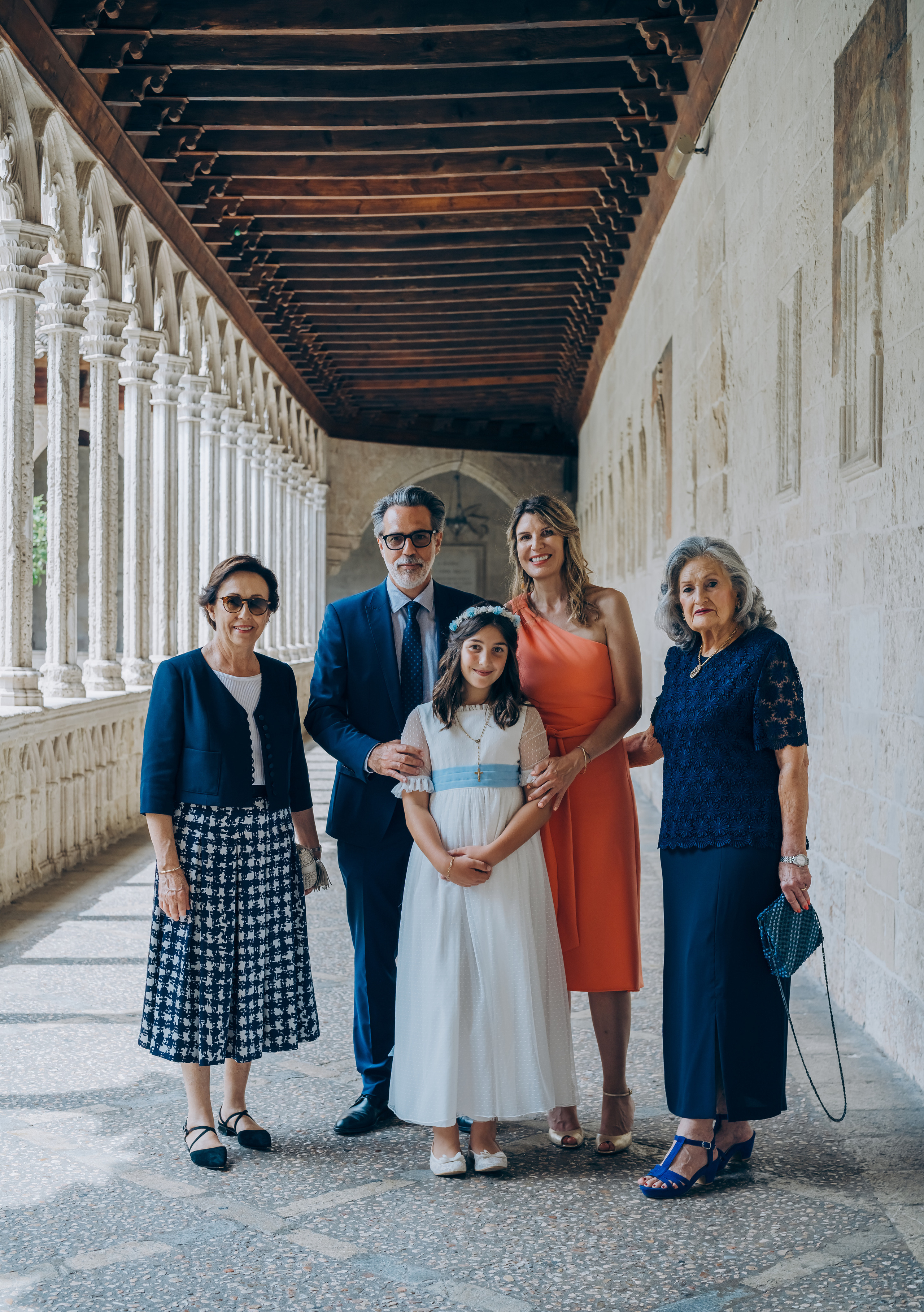 Comunión en la basílica San Francesc. Photographer in Mallorca