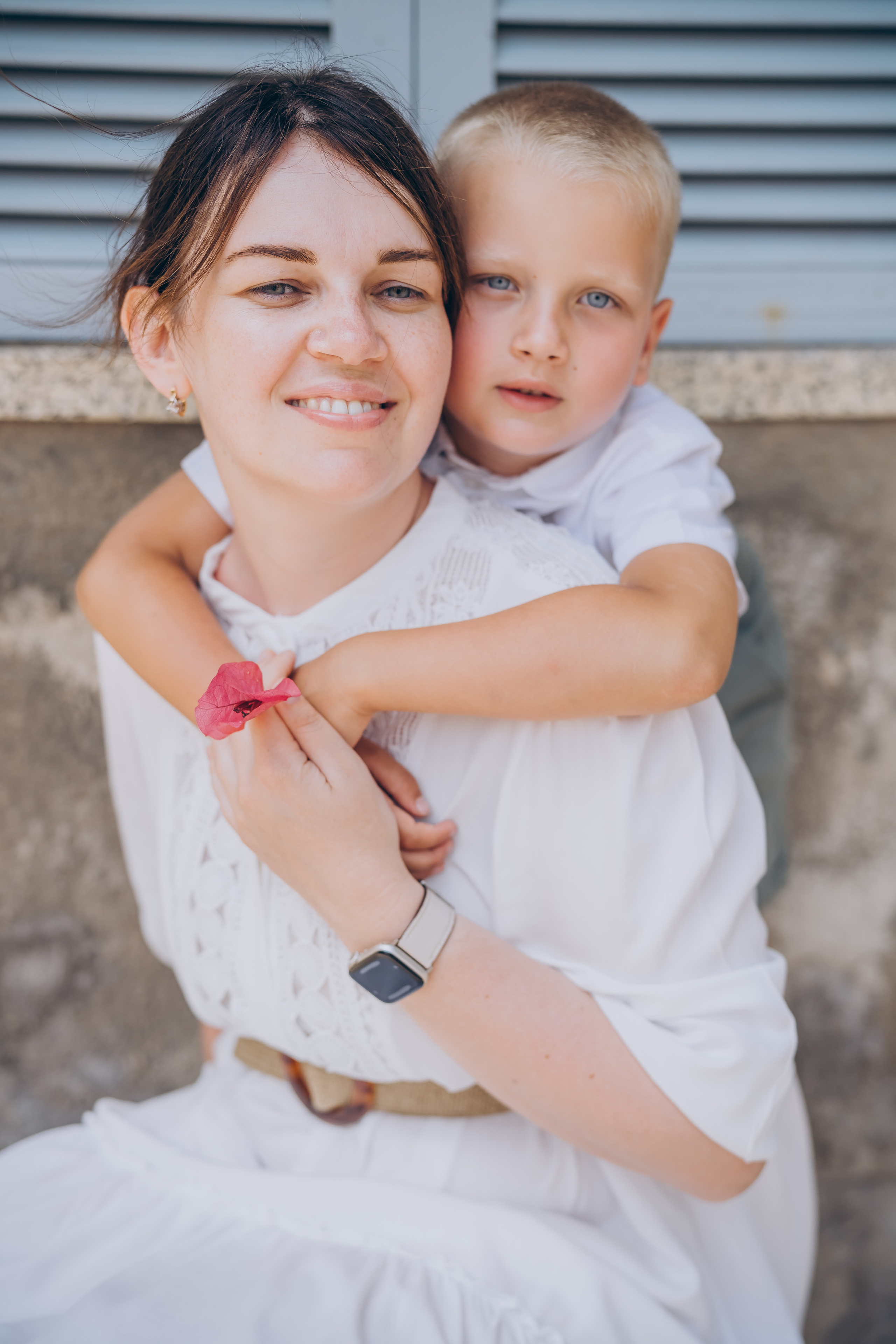 When we are three together. Фотограф у Пальма де Майорка