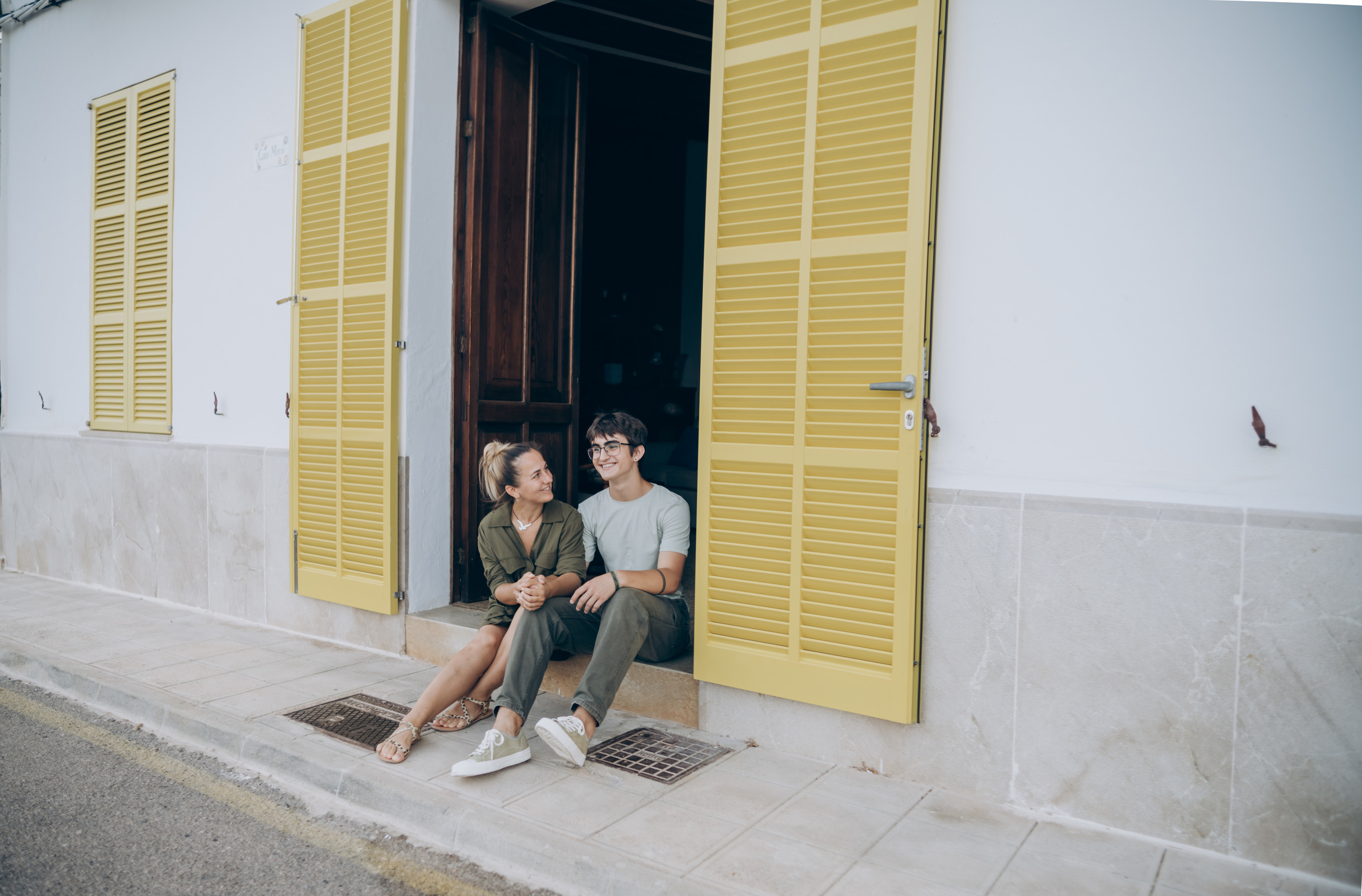 Mom and son. Фотограф у Пальма де Майорка