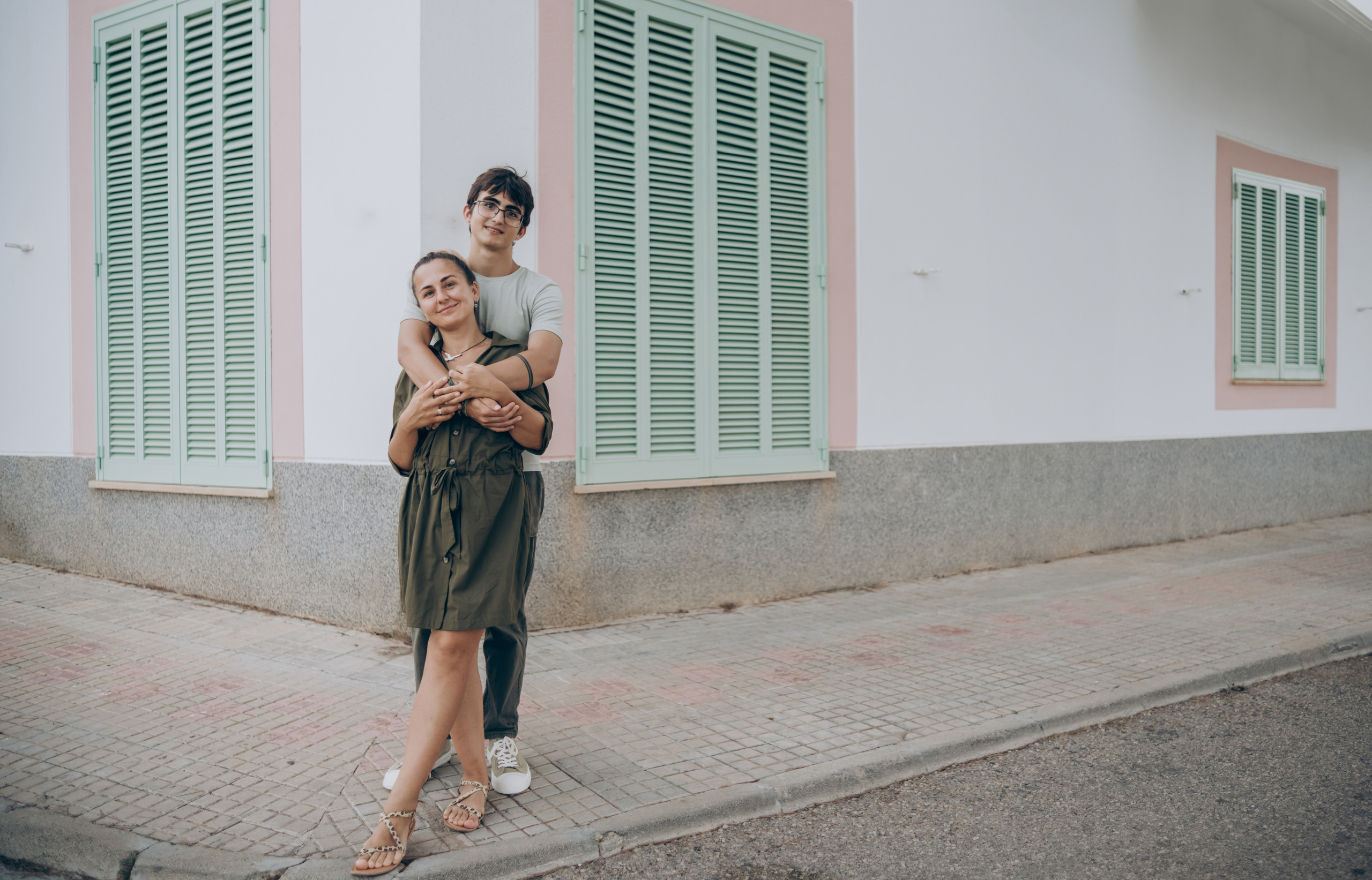Mom and son. Фотограф у Пальма де Майорка