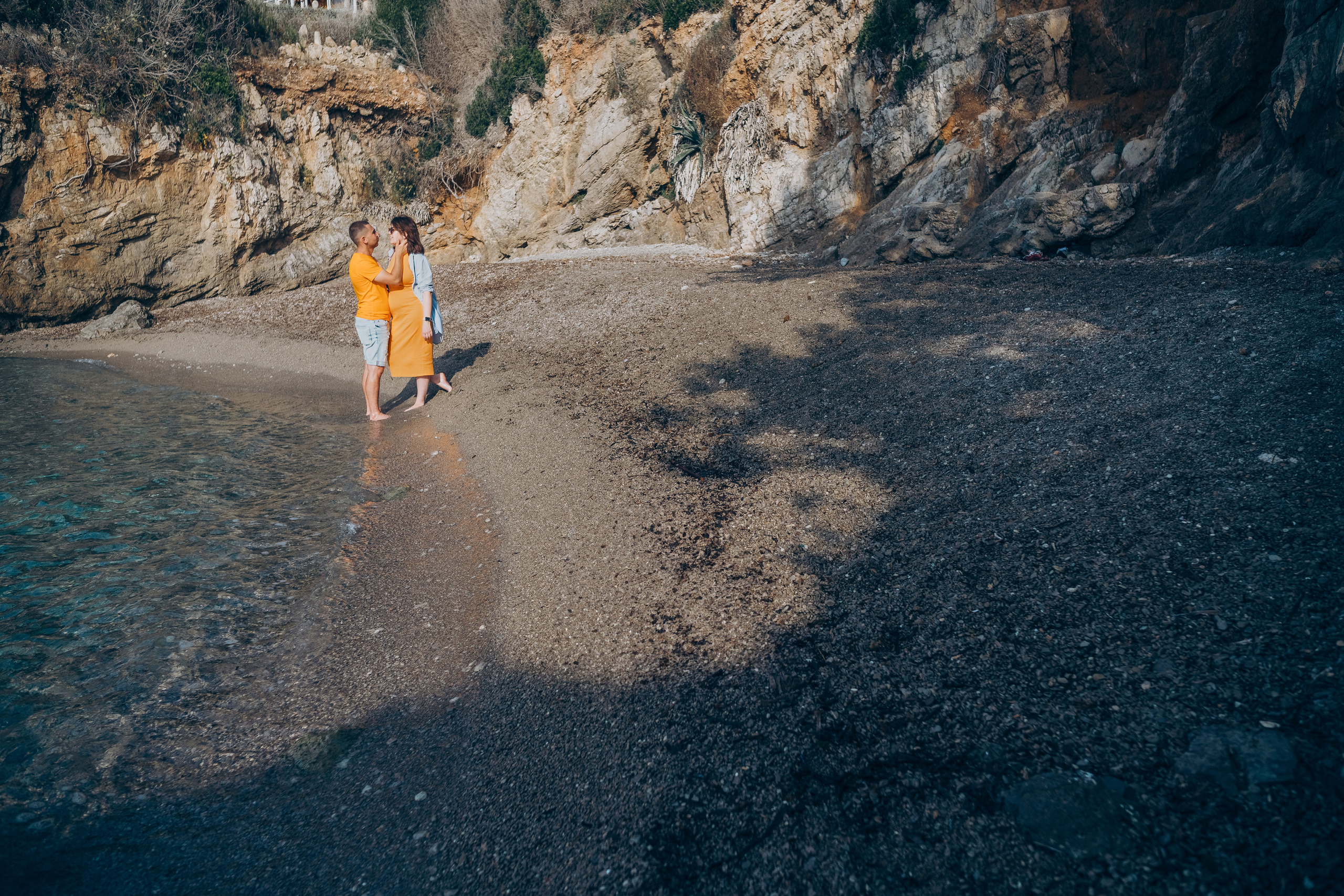 When we are three together. Фотограф у Пальма де Майорка