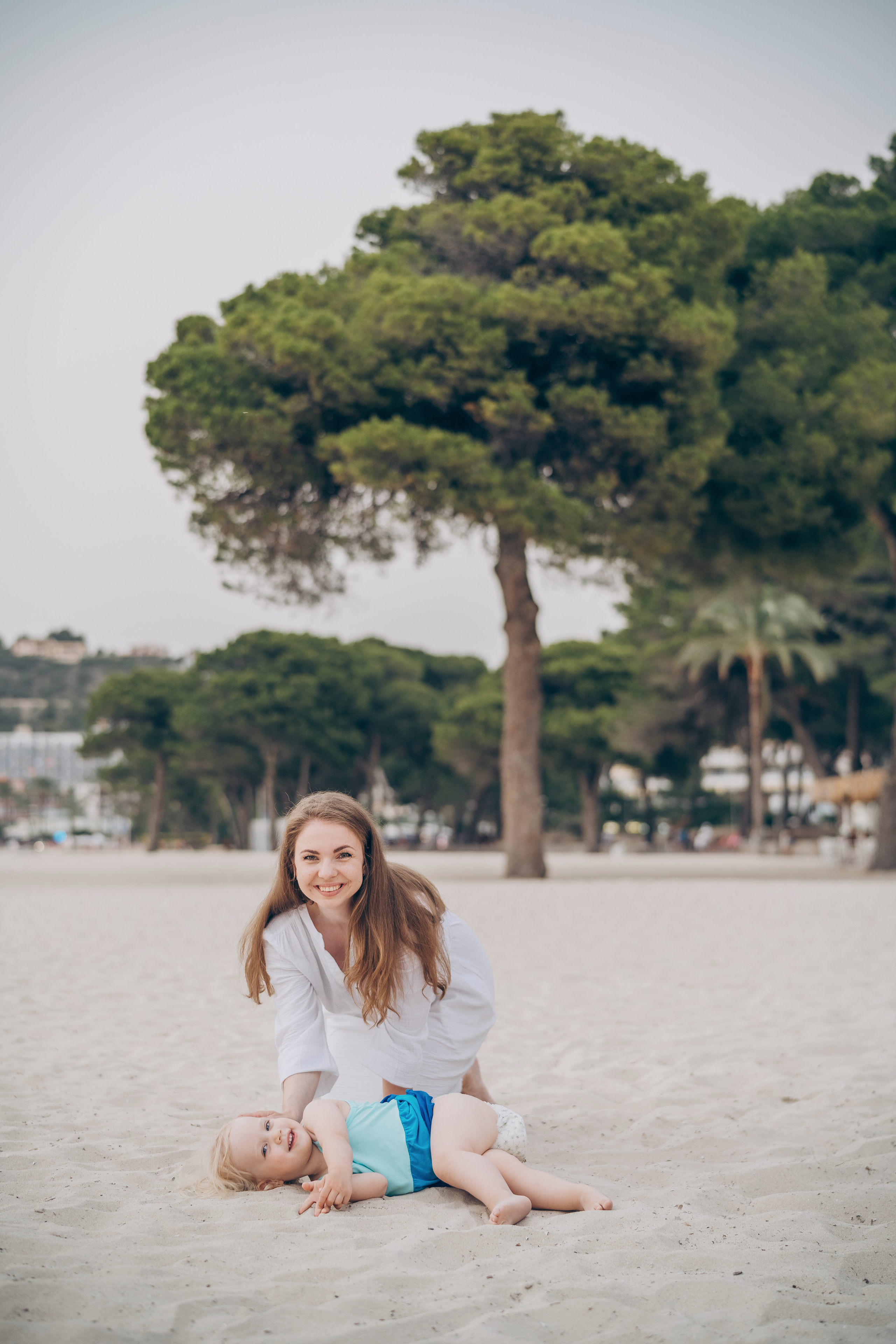 Family shooting on the beach. Фотограф у Пальма де Майорка