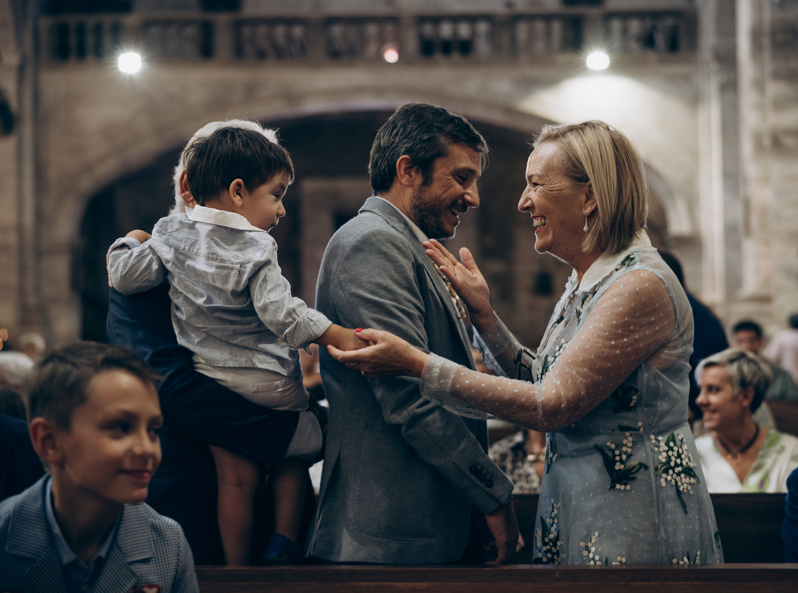 The sacrament is a family holiday. Фотограф у Пальма де Майорка