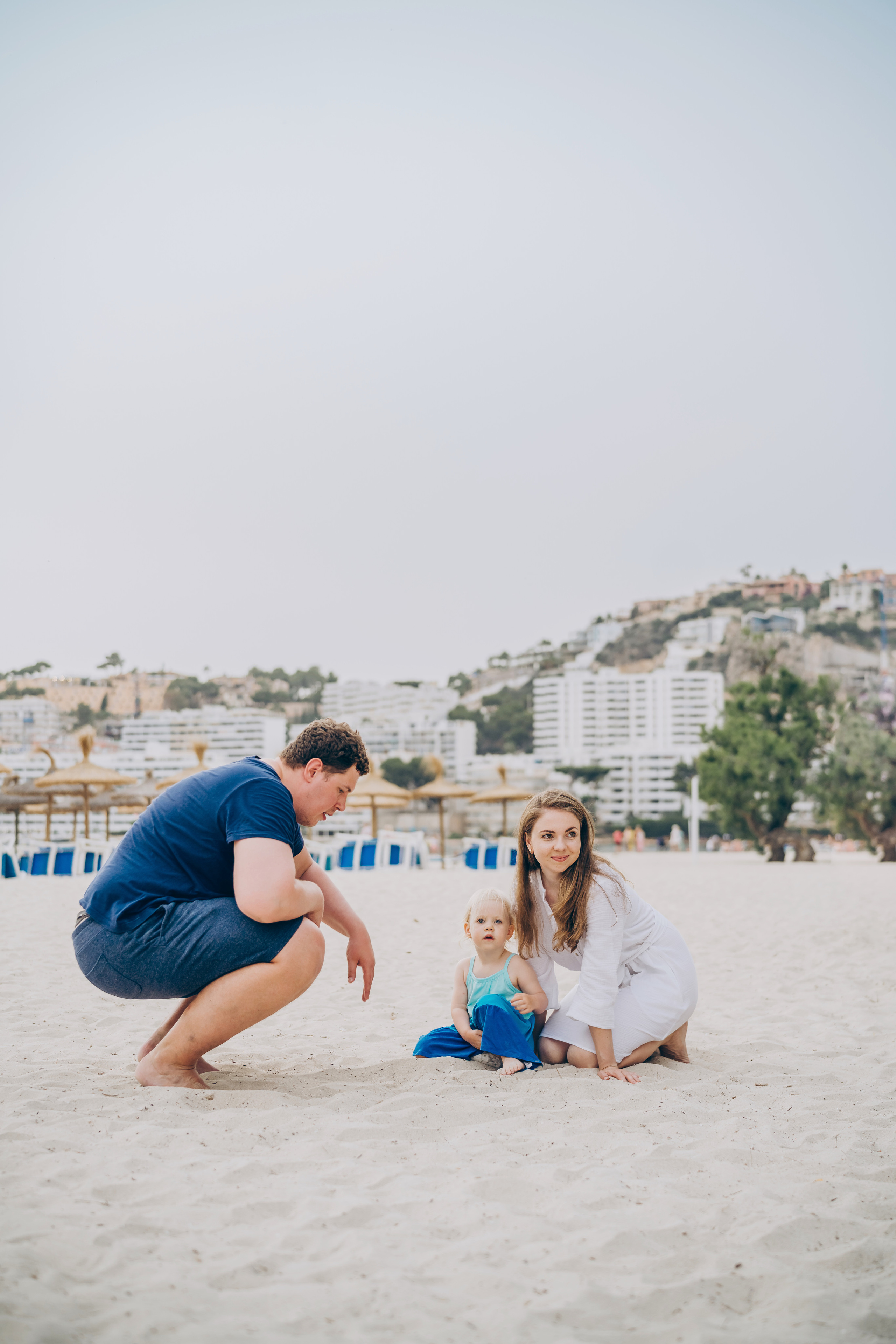 Family shooting on the beach. Фотограф у Пальма де Майорка