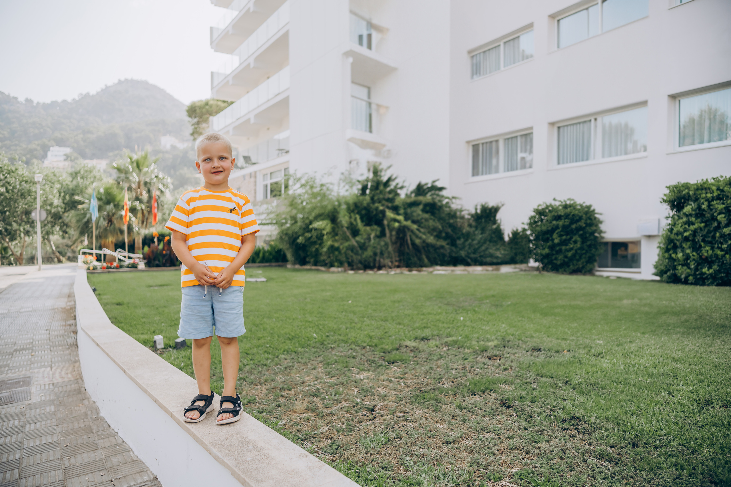 When we are three together. Фотограф у Пальма де Майорка