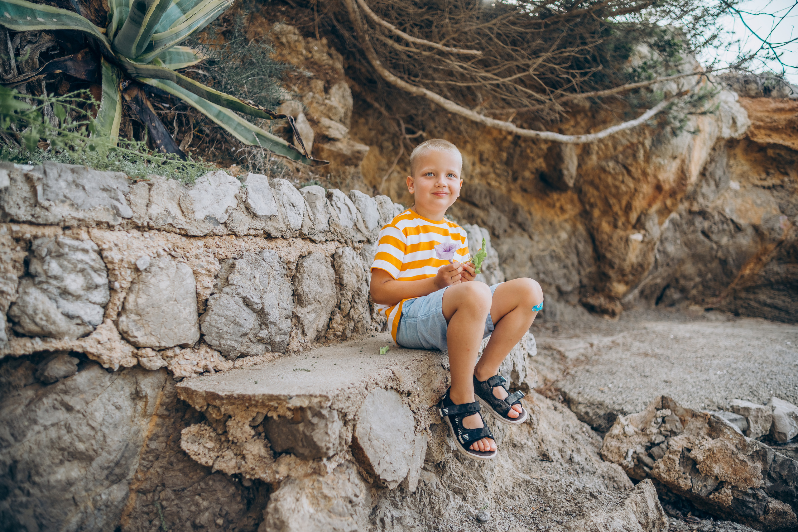 When we are three together. Фотограф у Пальма де Майорка