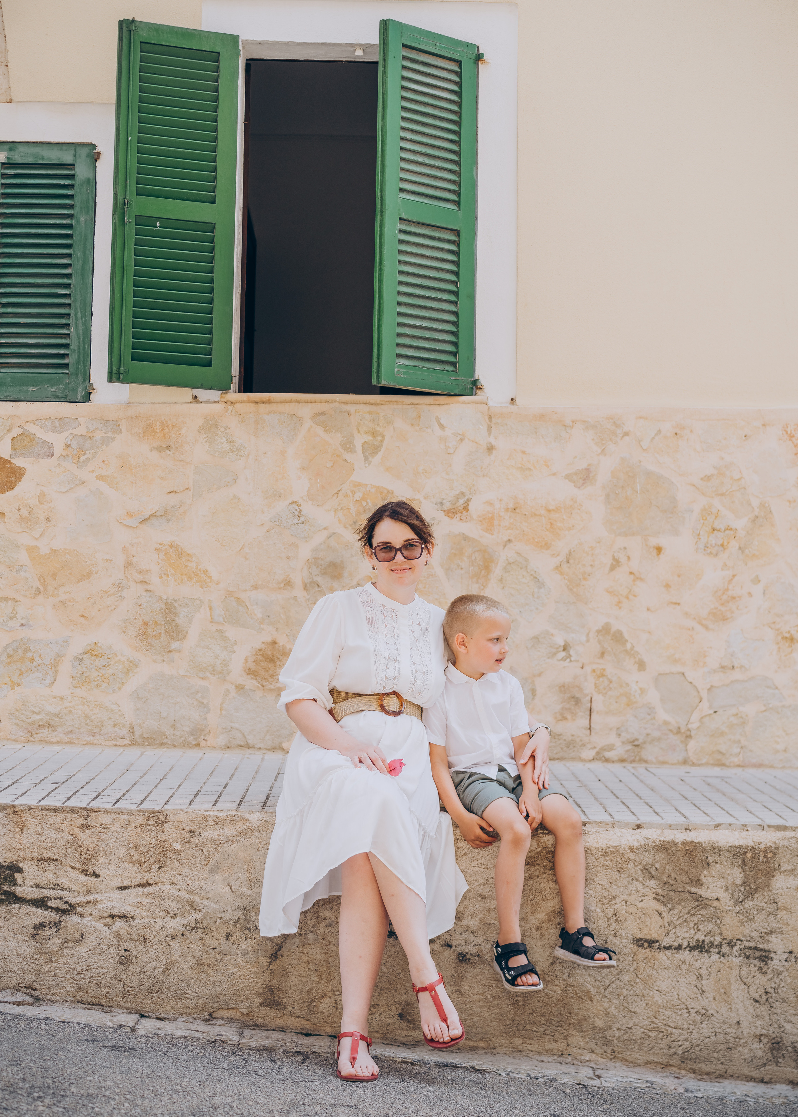 When we are three together. Фотограф у Пальма де Майорка