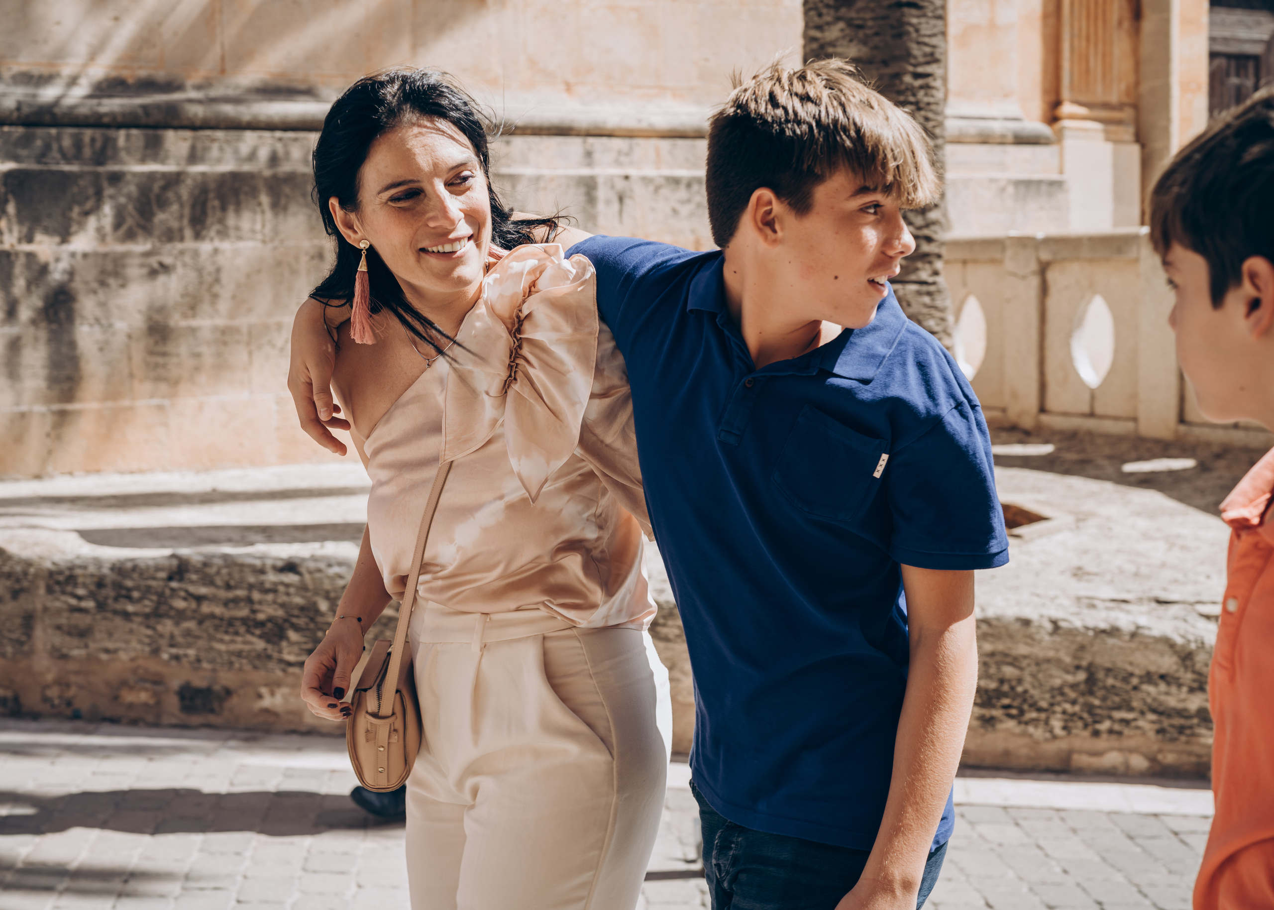 The sacrament is a family holiday. Фотограф у Пальма де Майорка