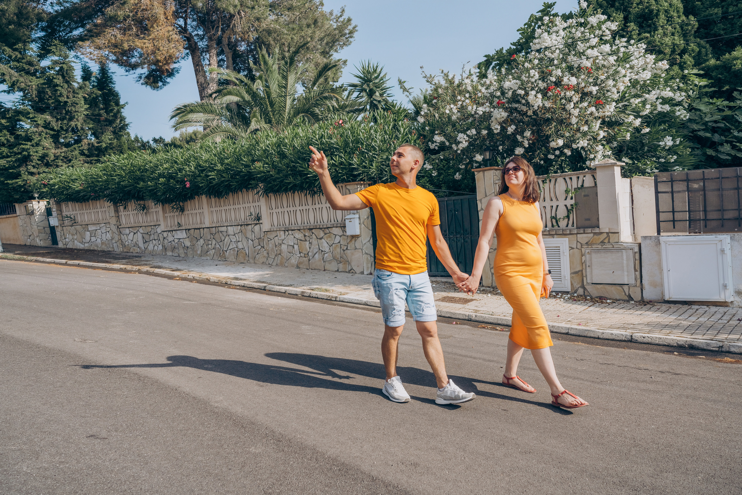 When we are three together. Фотограф у Пальма де Майорка