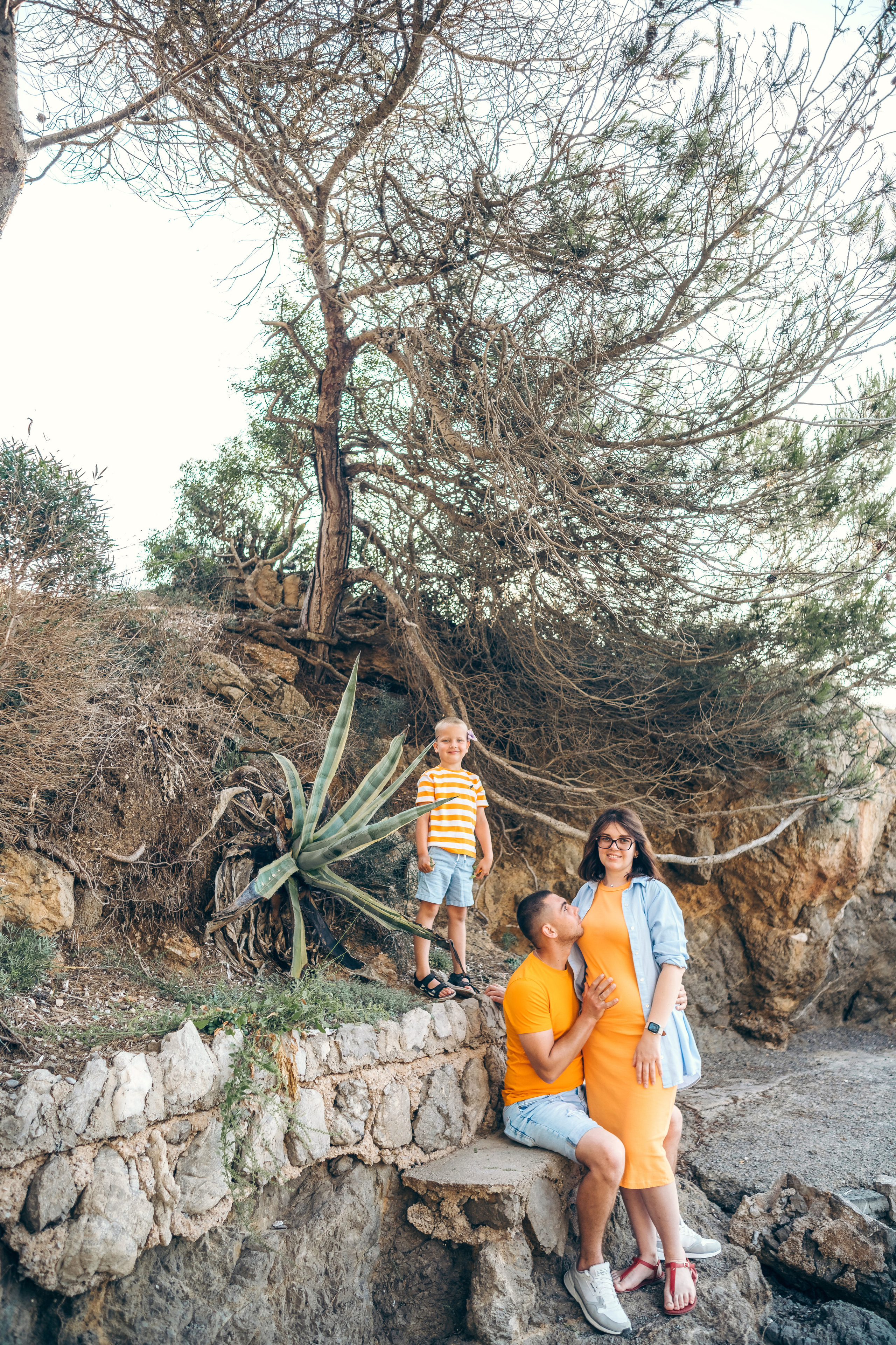 When we are three together. Фотограф у Пальма де Майорка