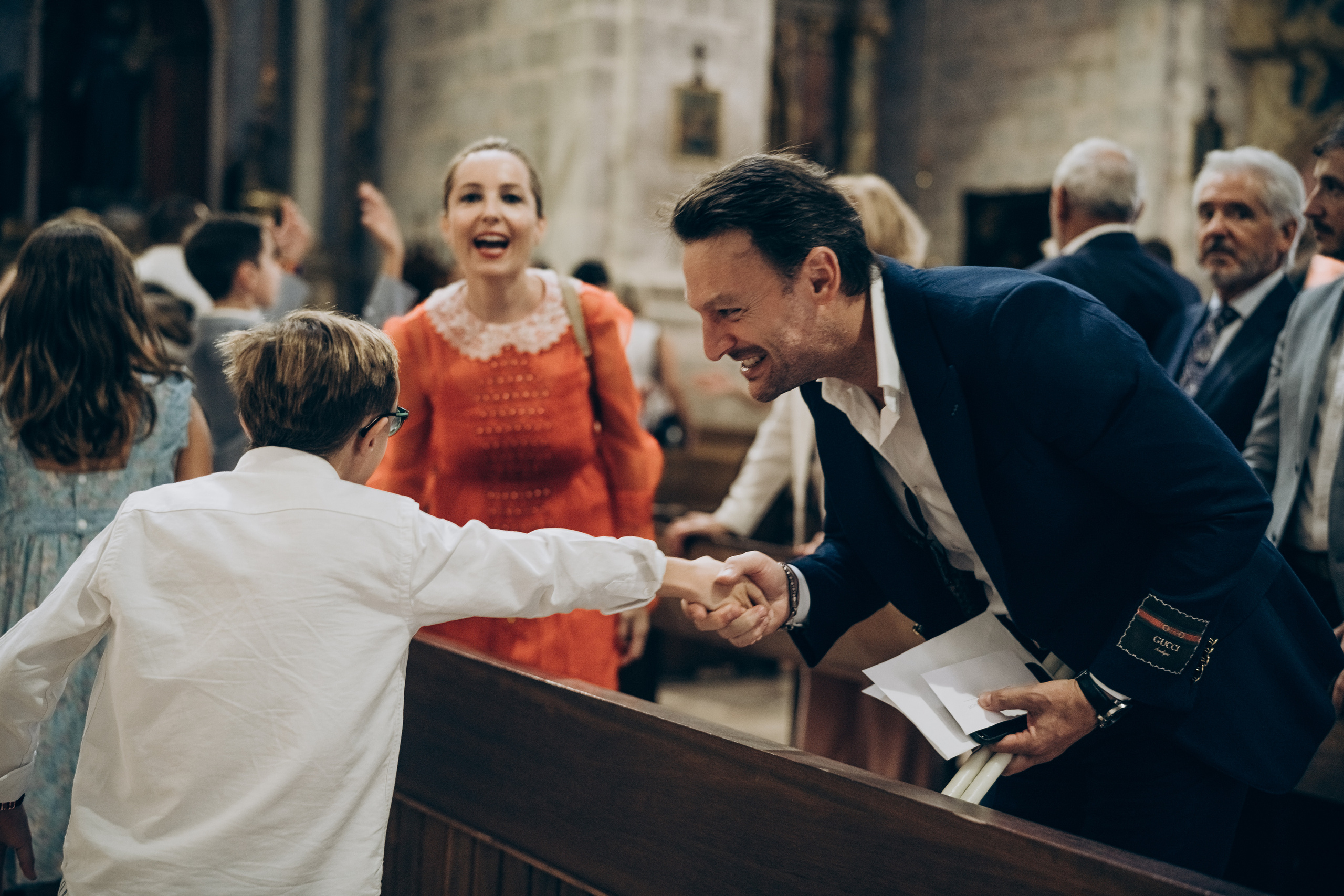 The sacrament is a family holiday. Фотограф у Пальма де Майорка