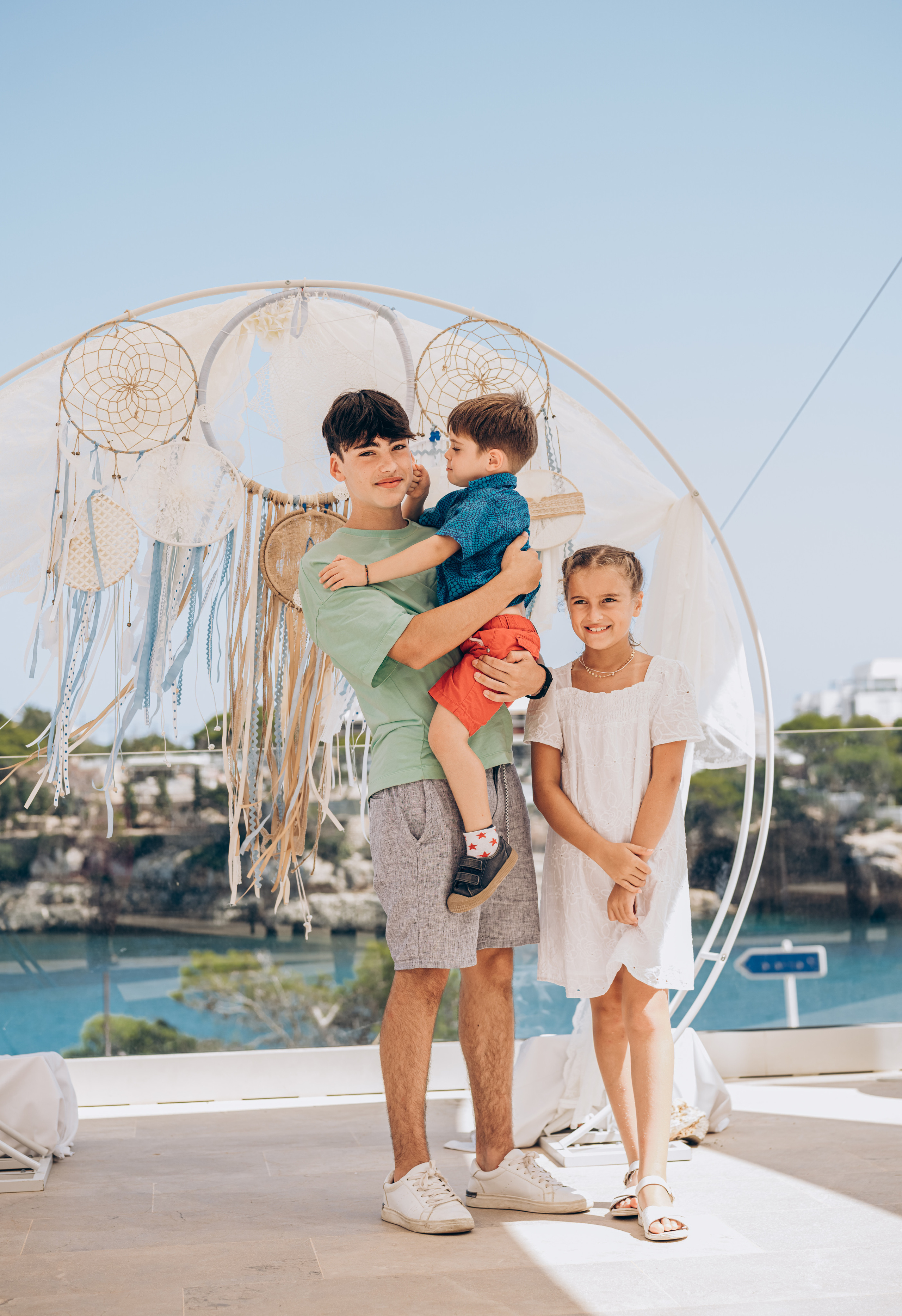 Communion photo shoot. Photographer in Mallorca