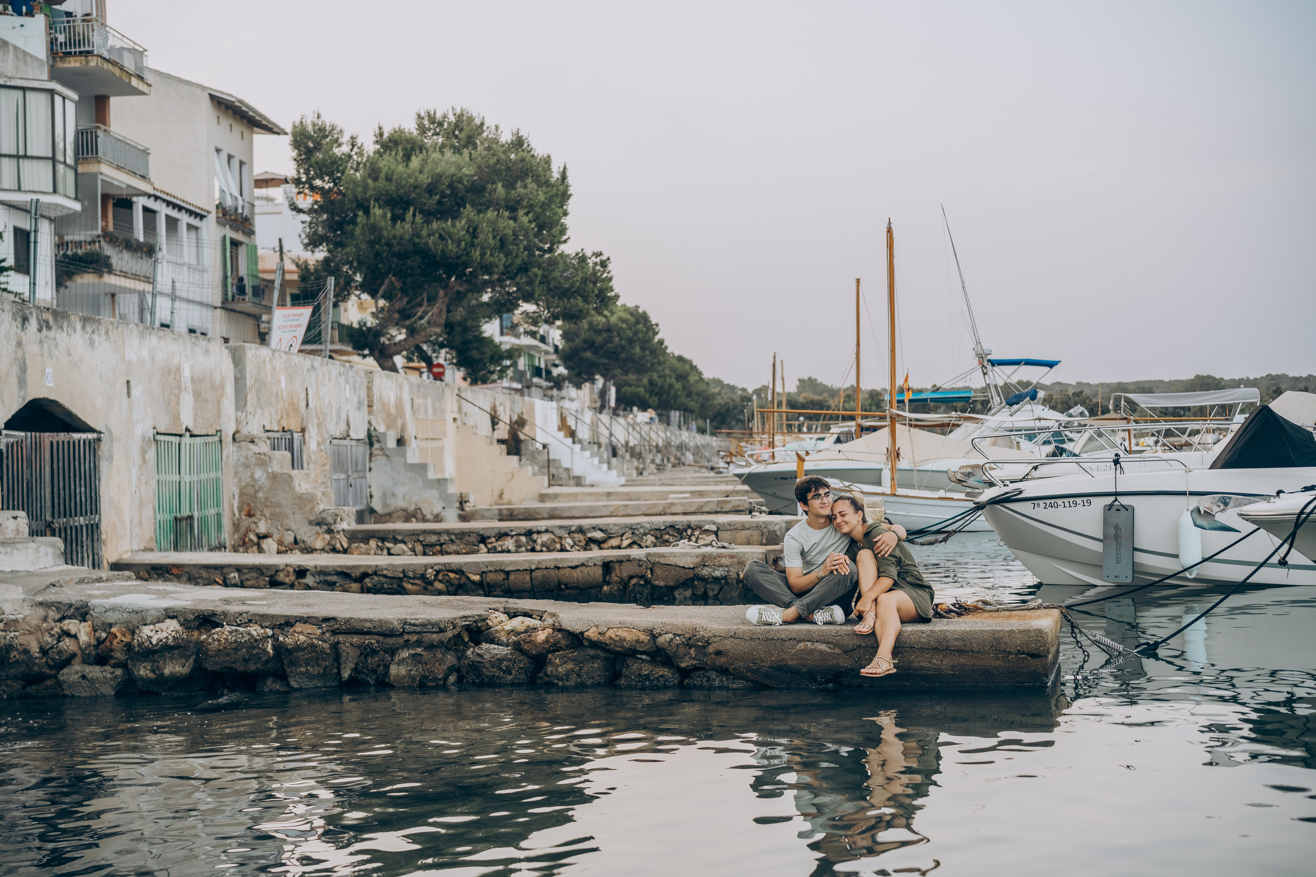 Mom and son. Фотограф у Пальма де Майорка