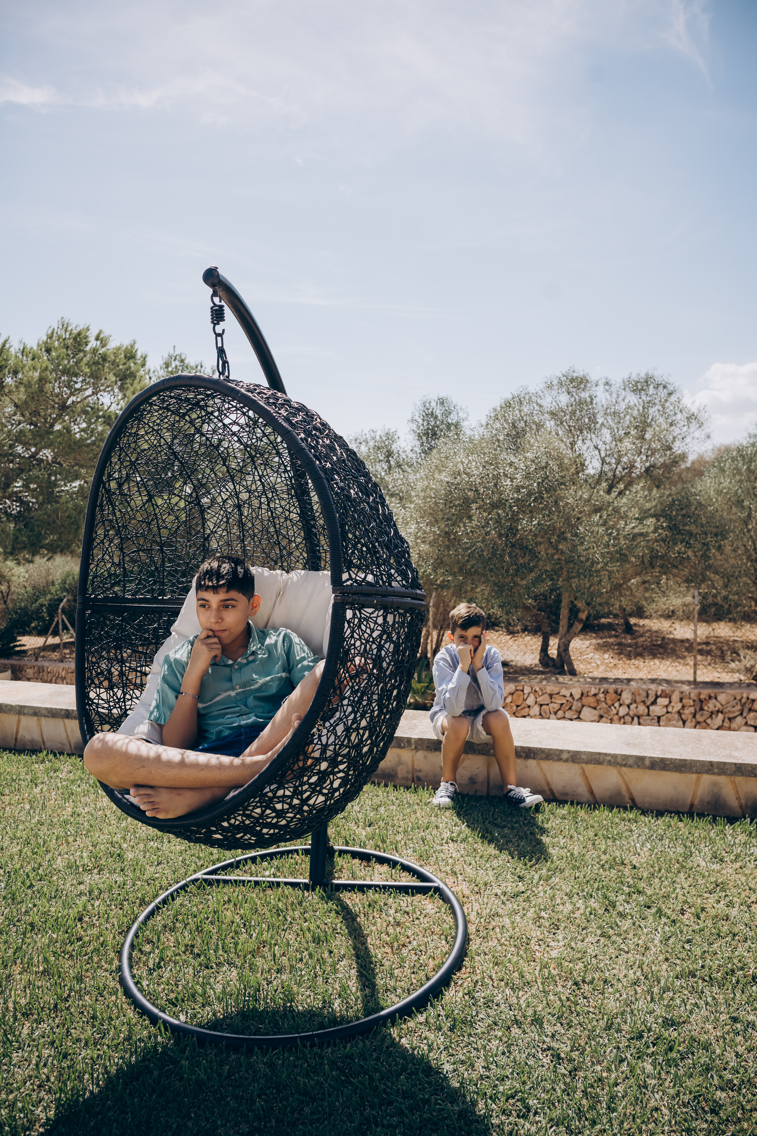 The sacrament is a family holiday. Фотограф у Пальма де Майорка