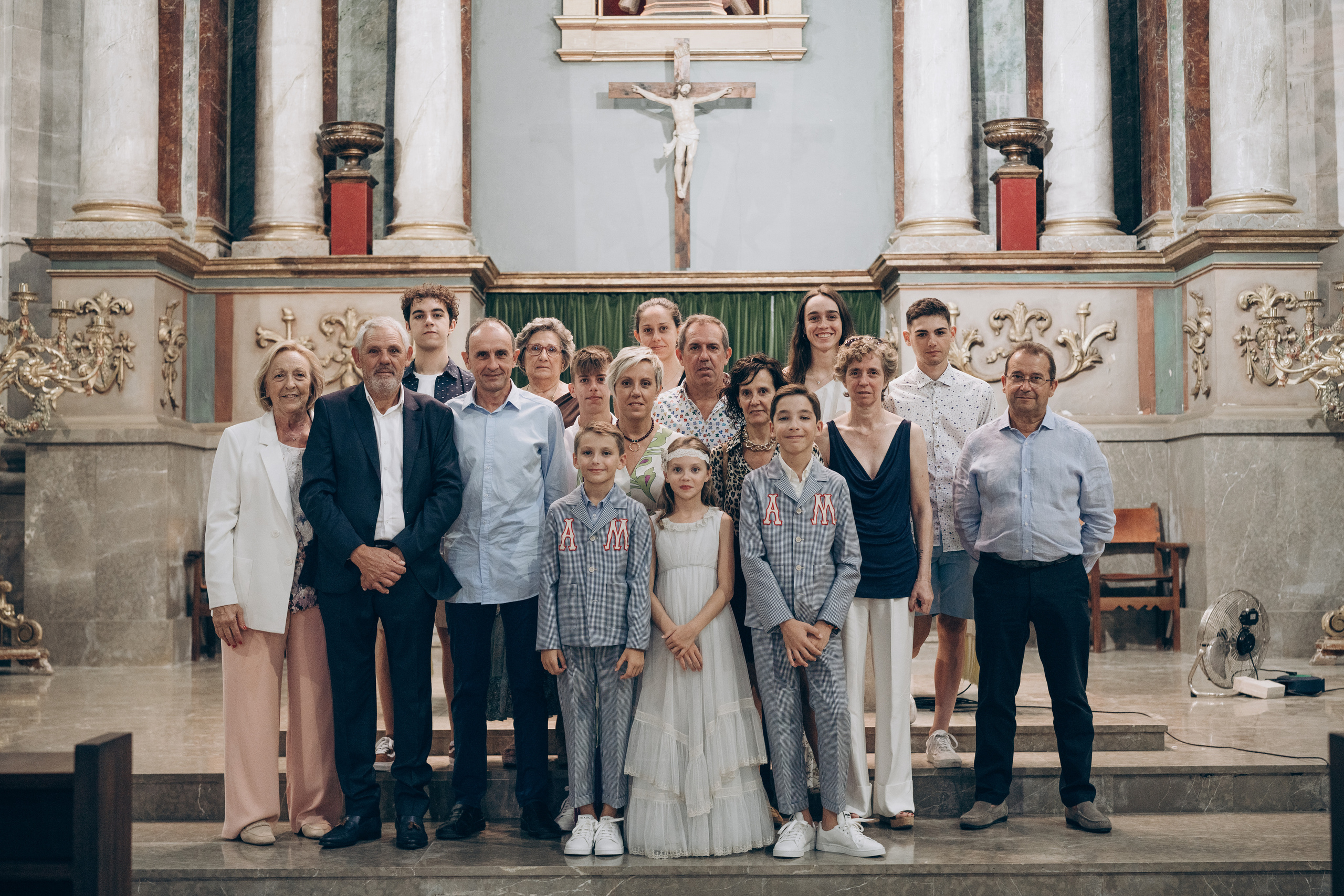 The sacrament is a family holiday. Фотограф у Пальма де Майорка