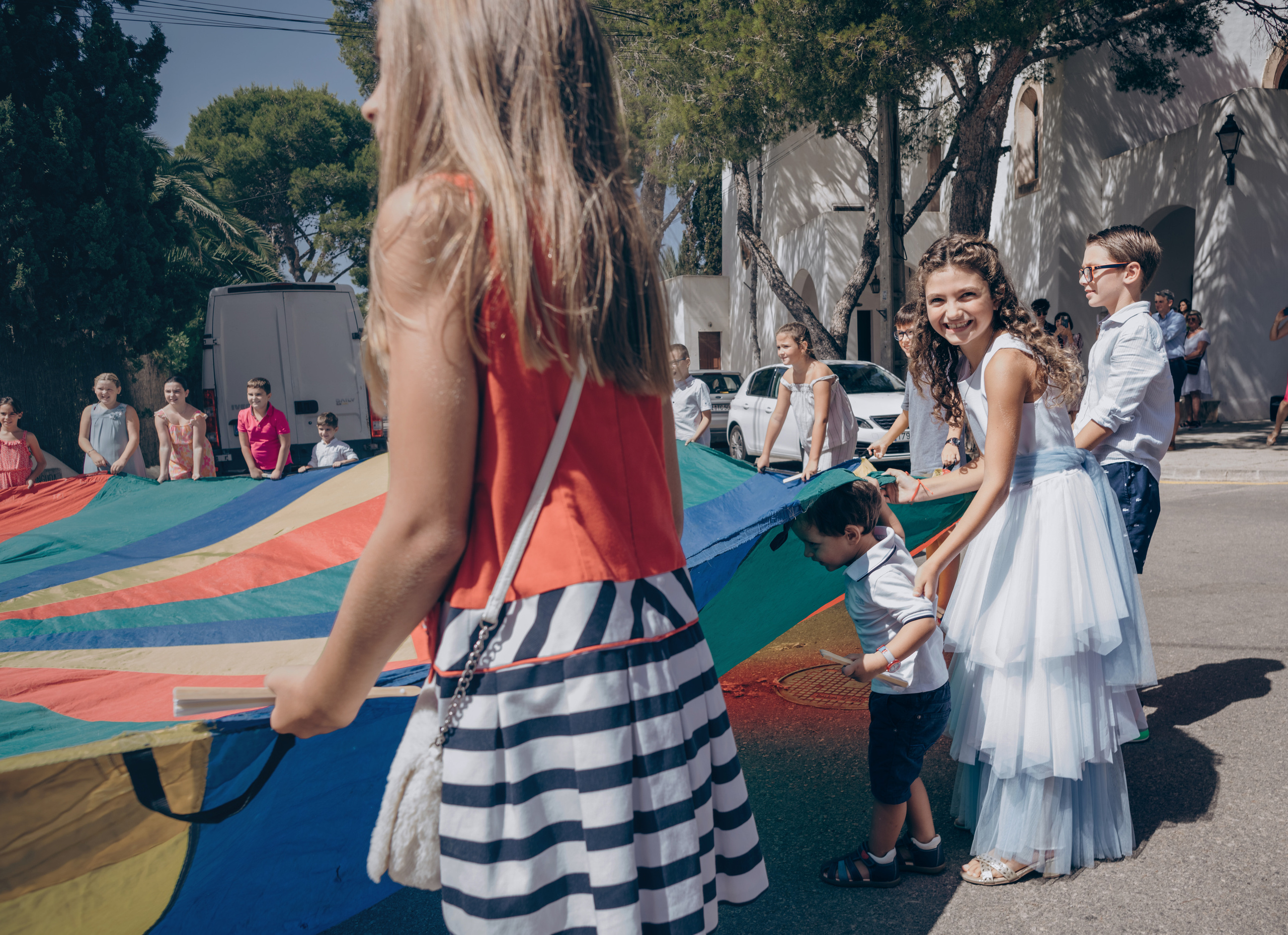 Communion photo shoot. Photographer in Mallorca