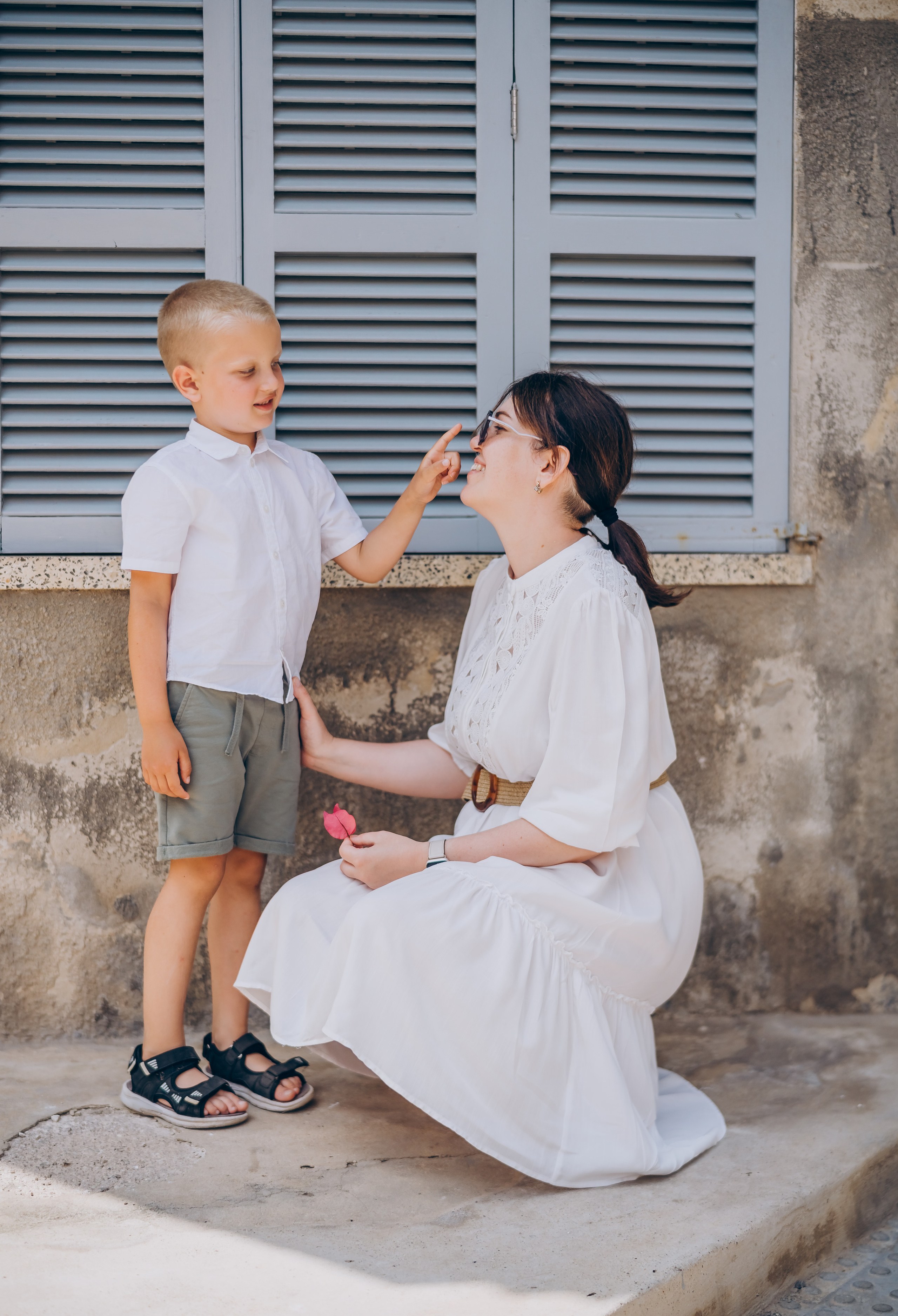 When we are three together. Фотограф у Пальма де Майорка