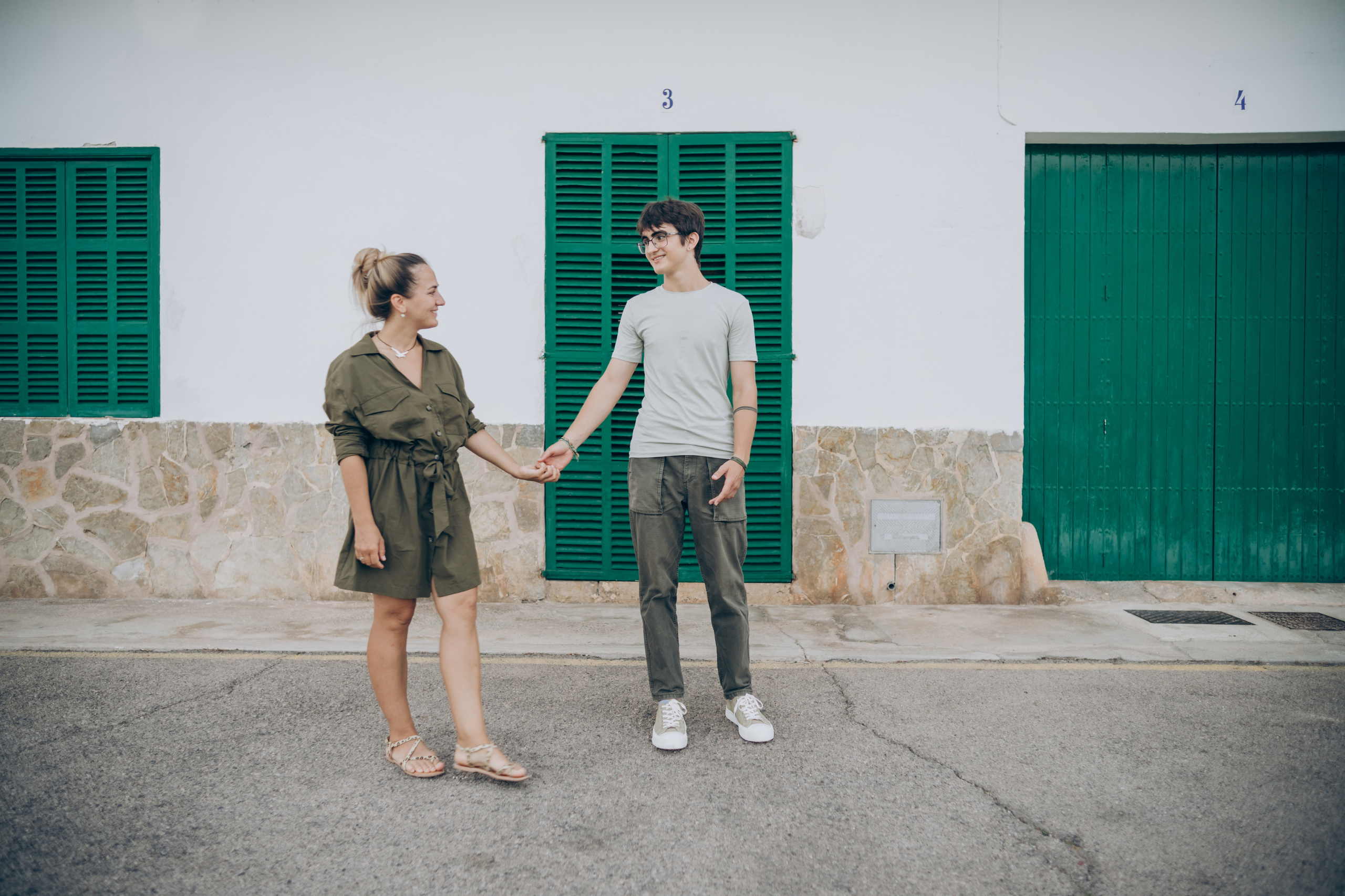 Mom and son. Фотограф у Пальма де Майорка