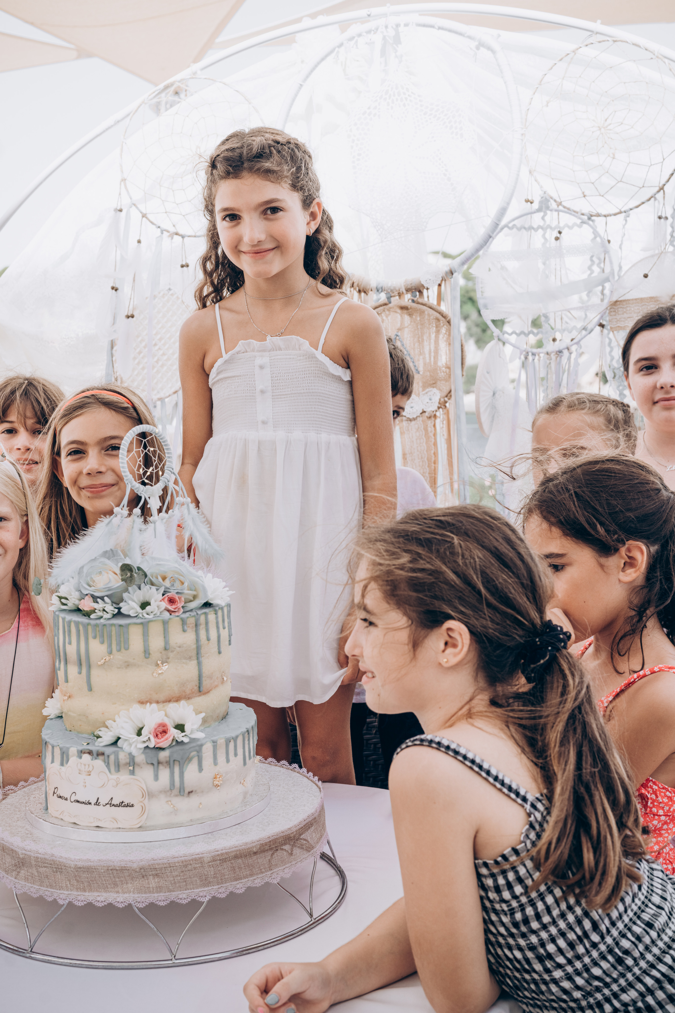 Communion photo shoot. Photographer in Mallorca