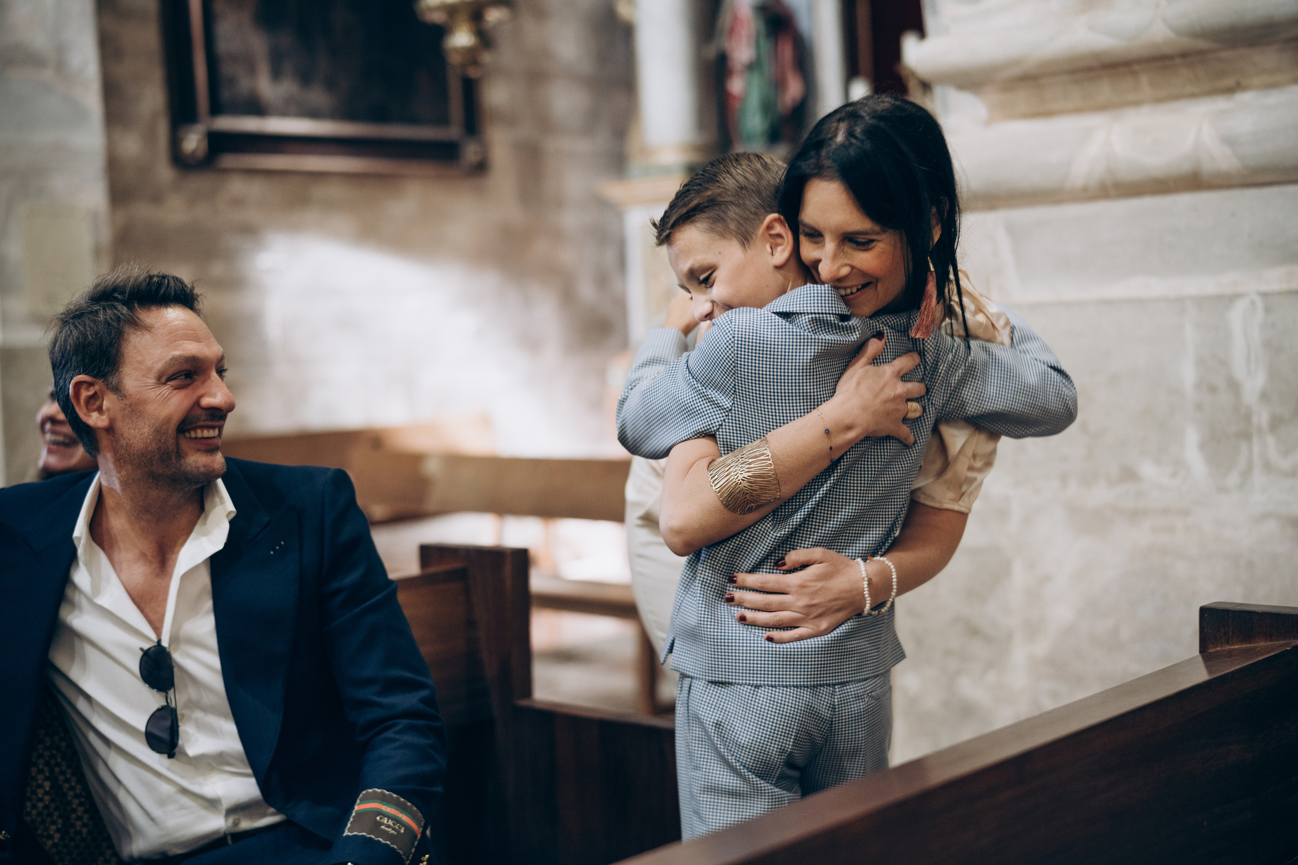 The sacrament is a family holiday. Фотограф у Пальма де Майорка