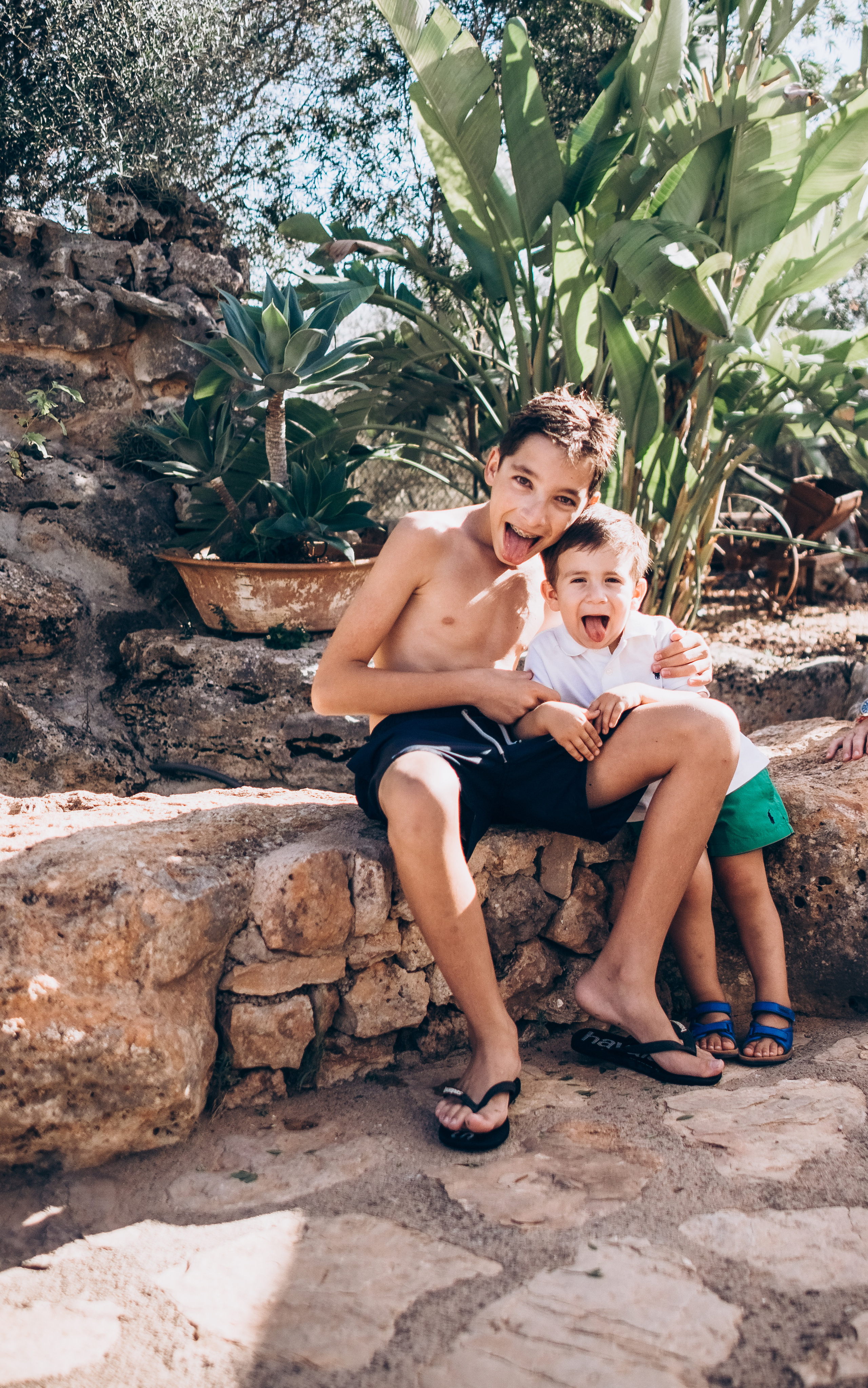 The sacrament is a family holiday. Фотограф у Пальма де Майорка