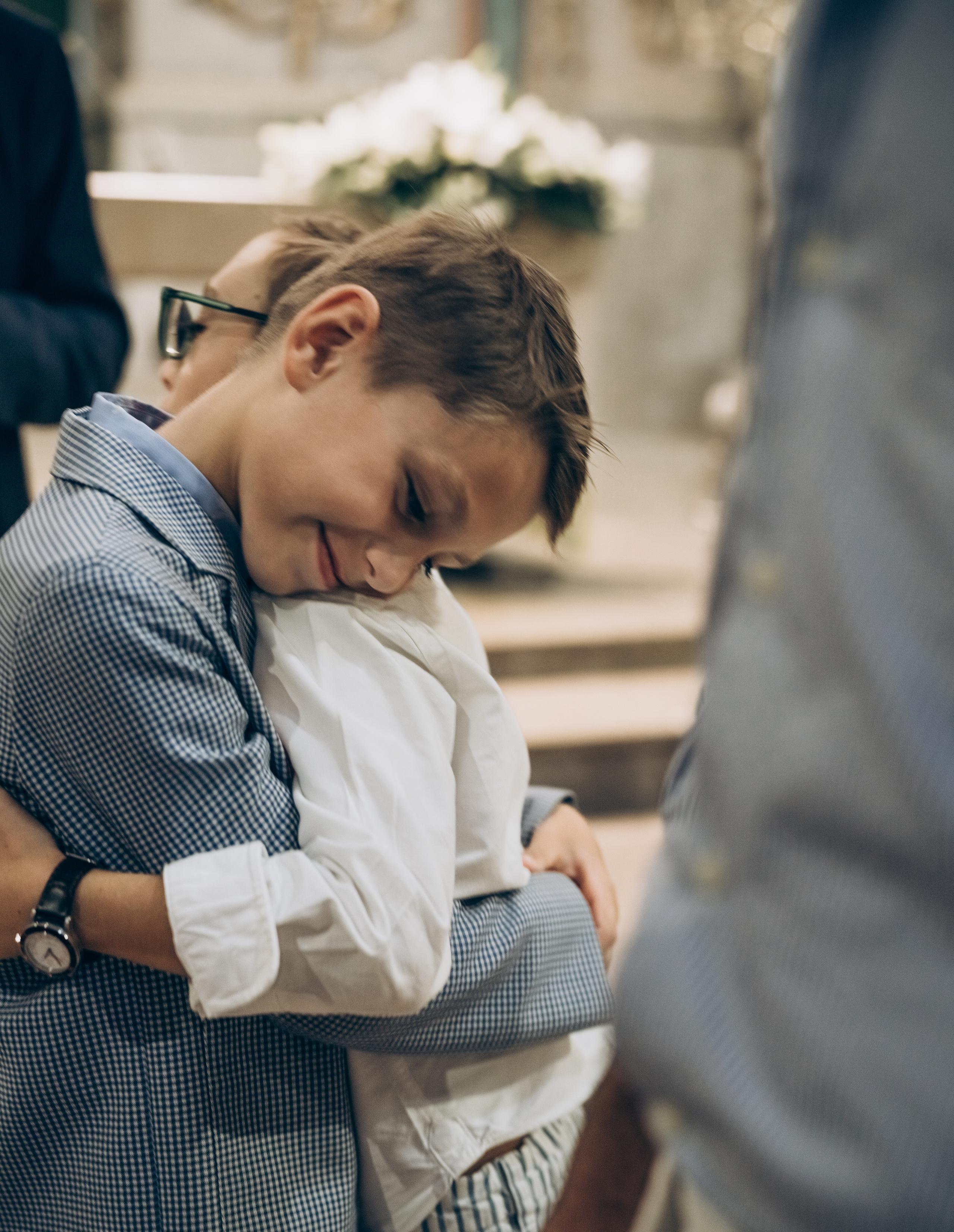 The sacrament is a family holiday. Фотограф у Пальма де Майорка