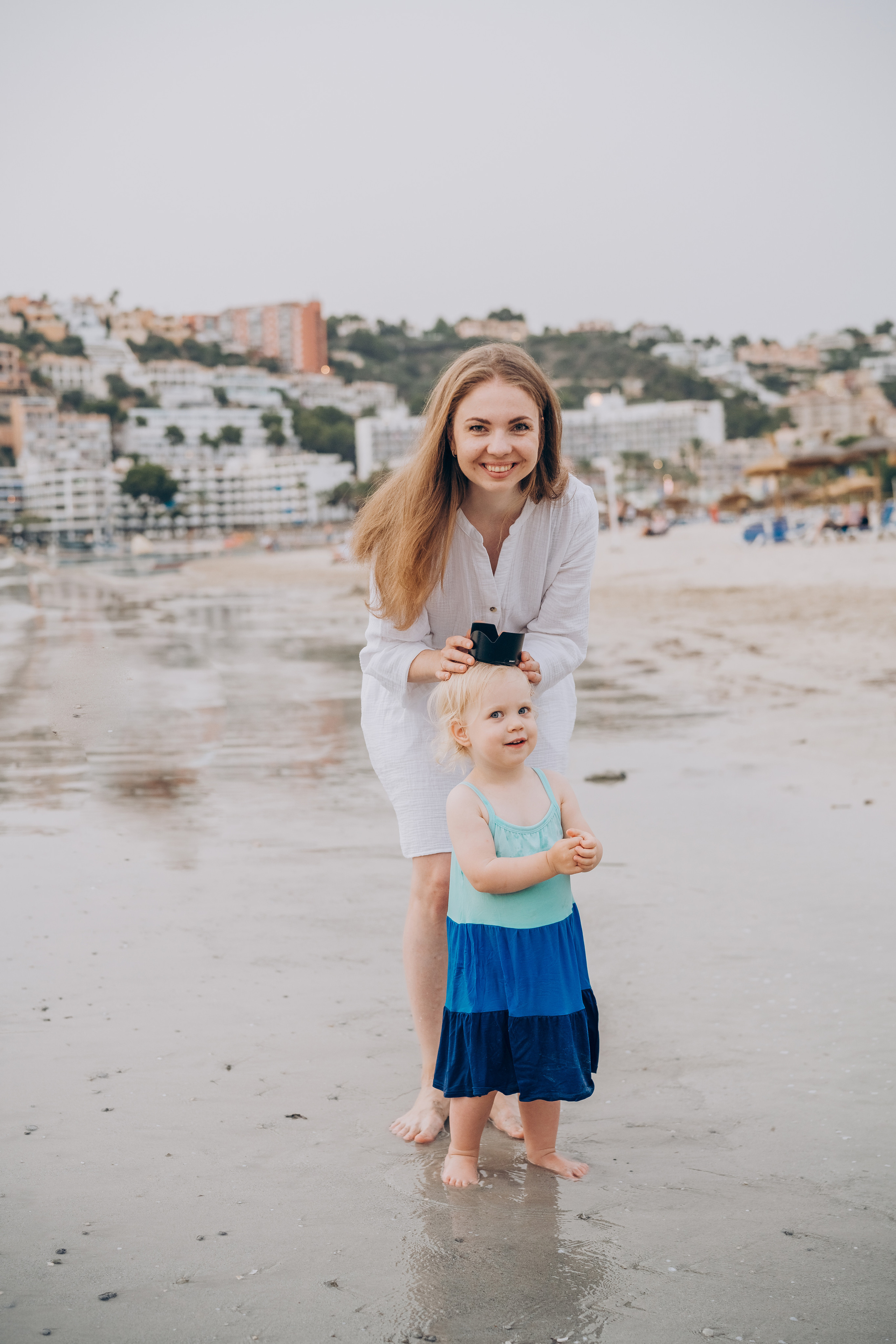 Family shooting on the beach. Фотограф у Пальма де Майорка
