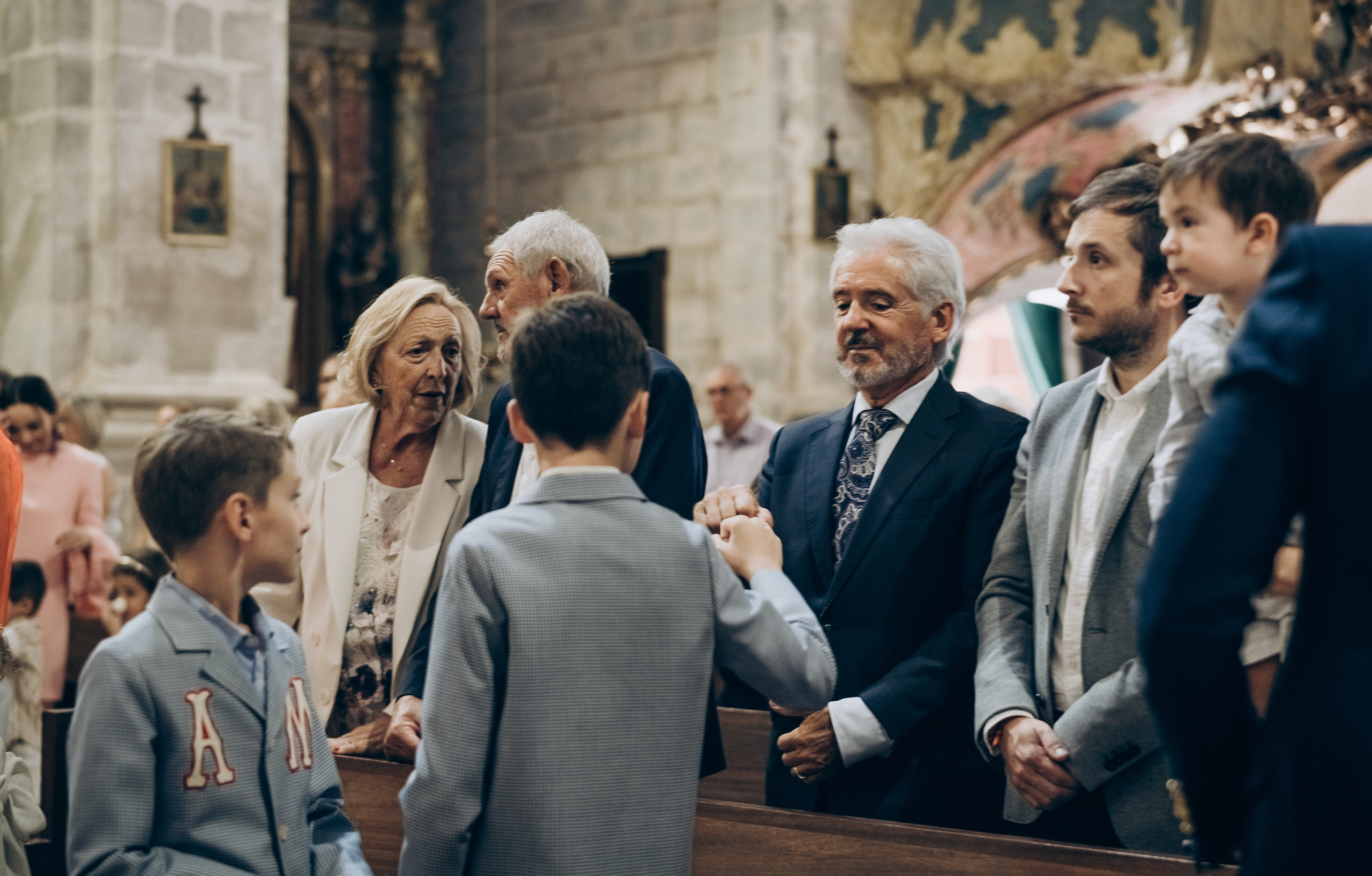 The sacrament is a family holiday. Фотограф у Пальма де Майорка