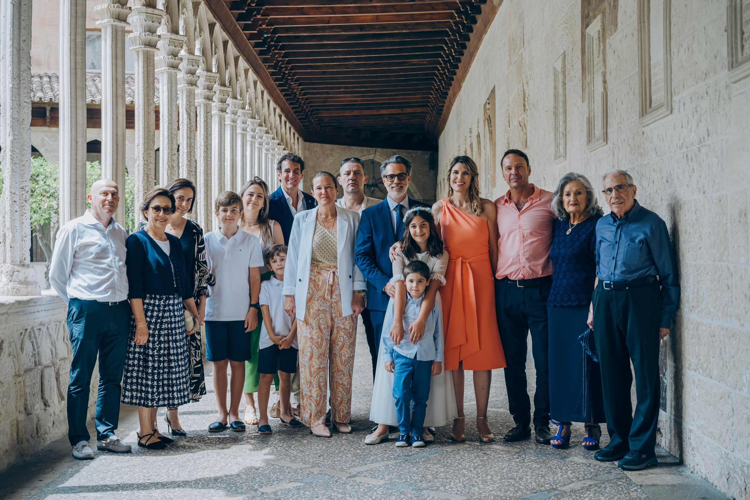 Comunión en la basílica San Francesc. Photographer in Mallorca