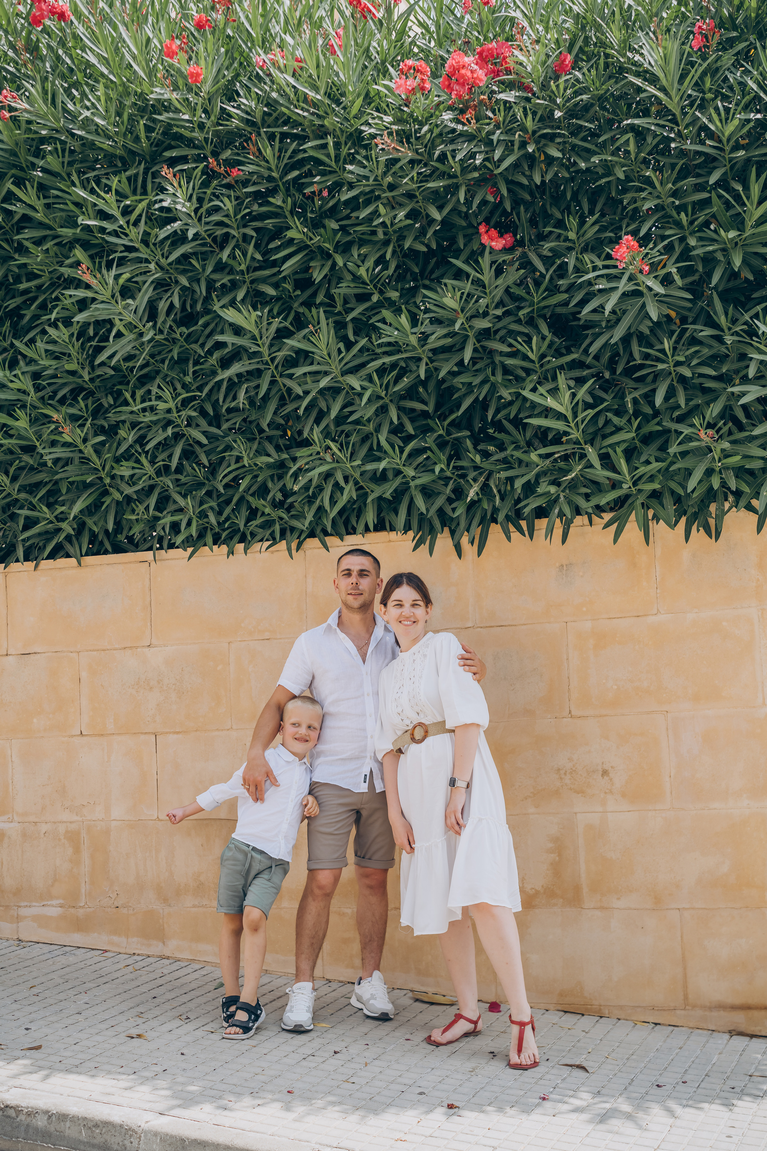 When we are three together. Фотограф у Пальма де Майорка