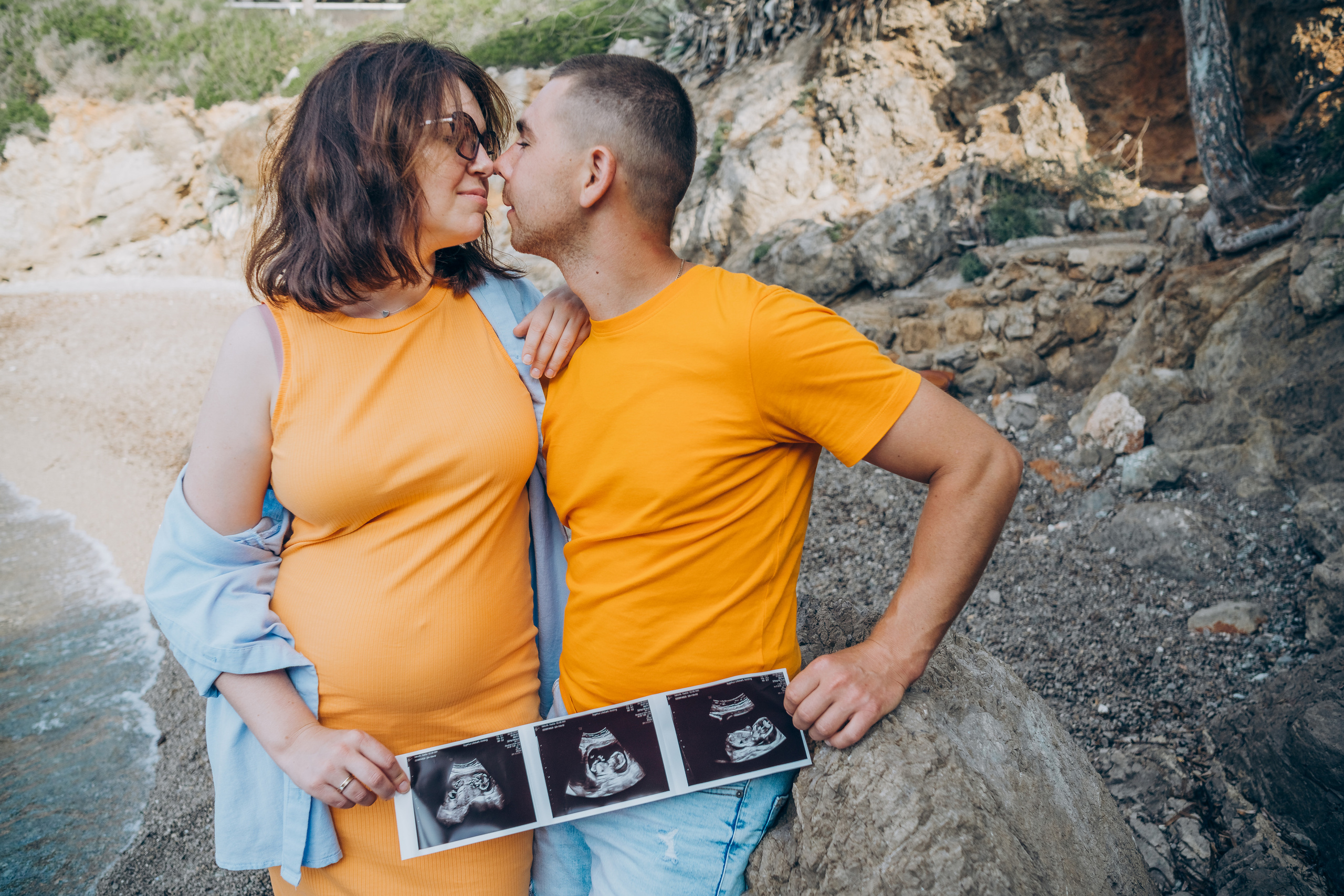 When we are three together. Фотограф у Пальма де Майорка