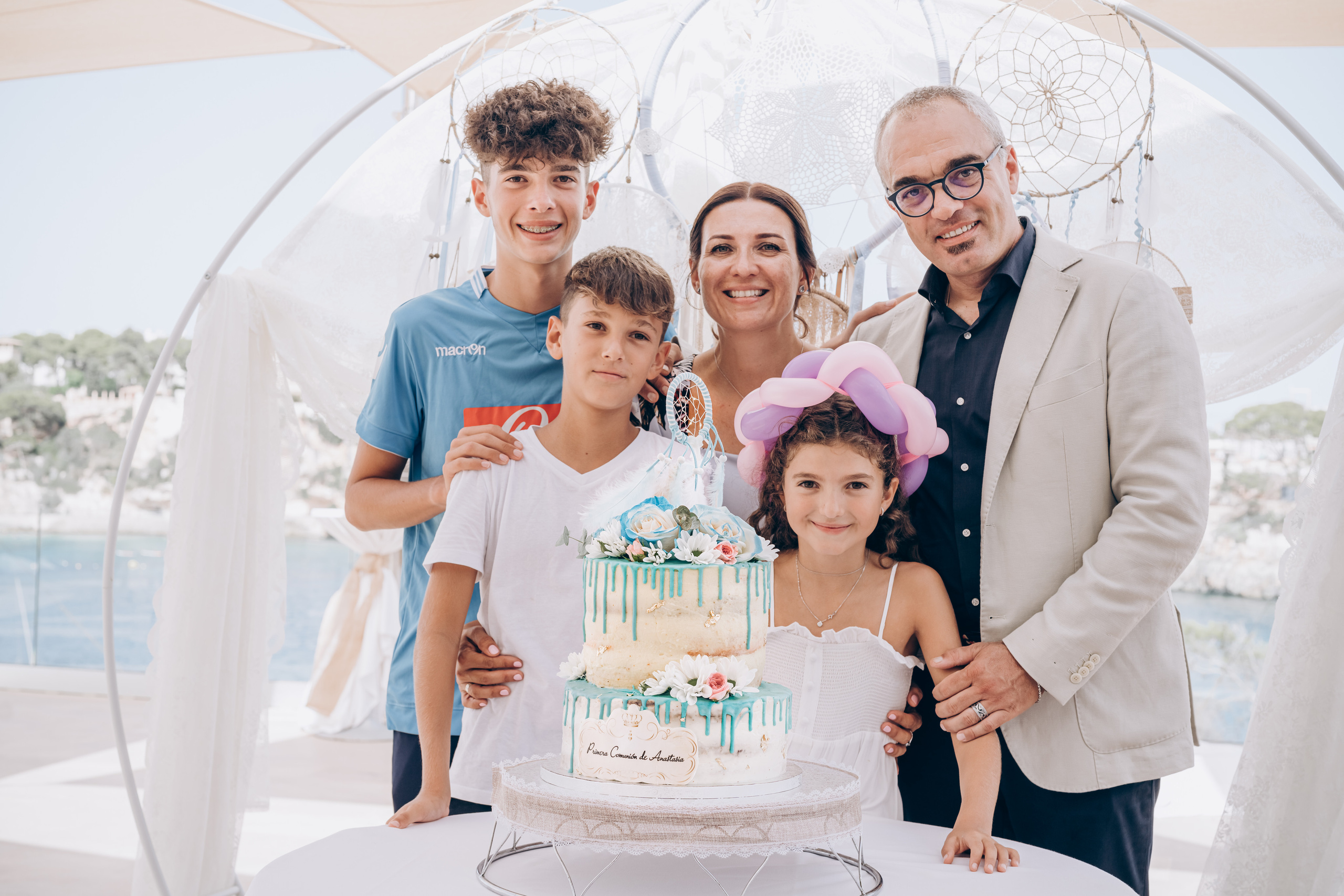 Communion photo shoot. Photographer in Mallorca