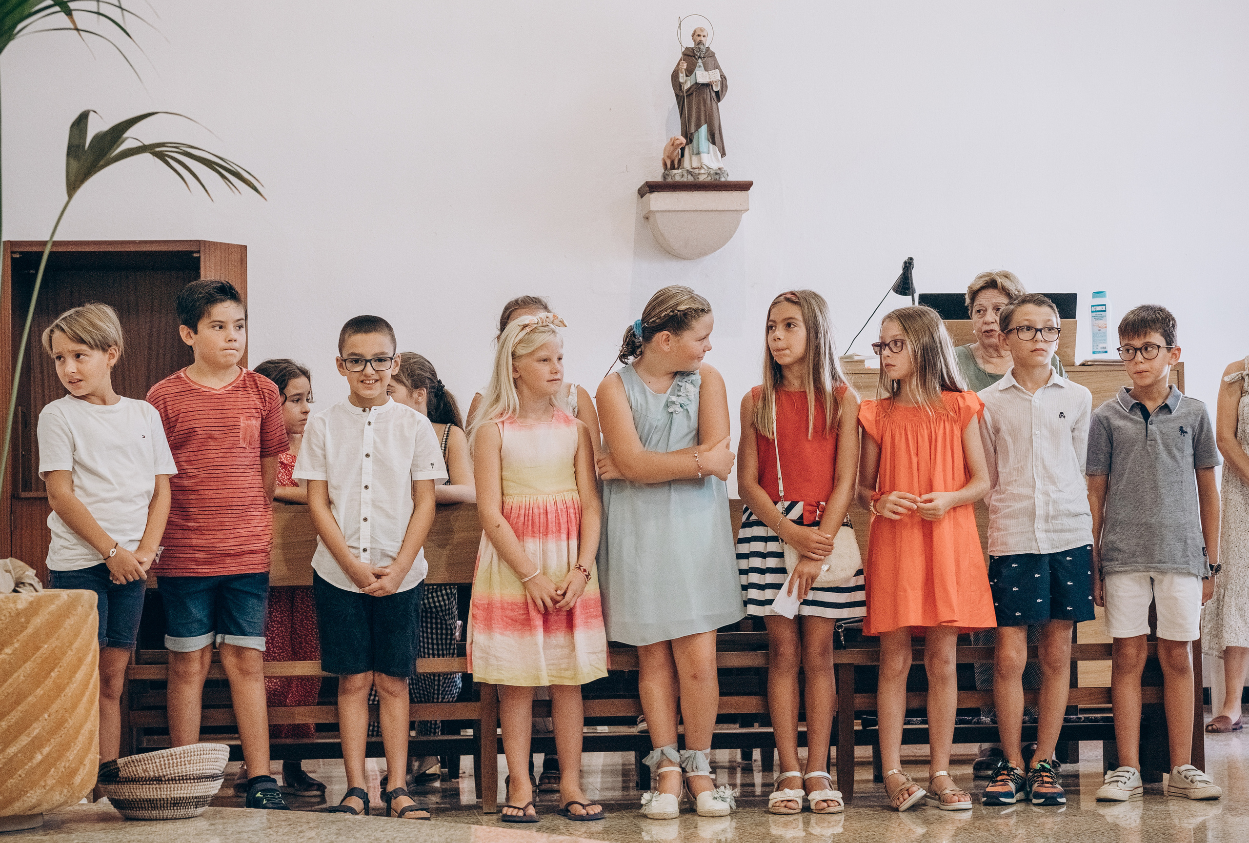 Communion photo shoot. Photographer in Mallorca
