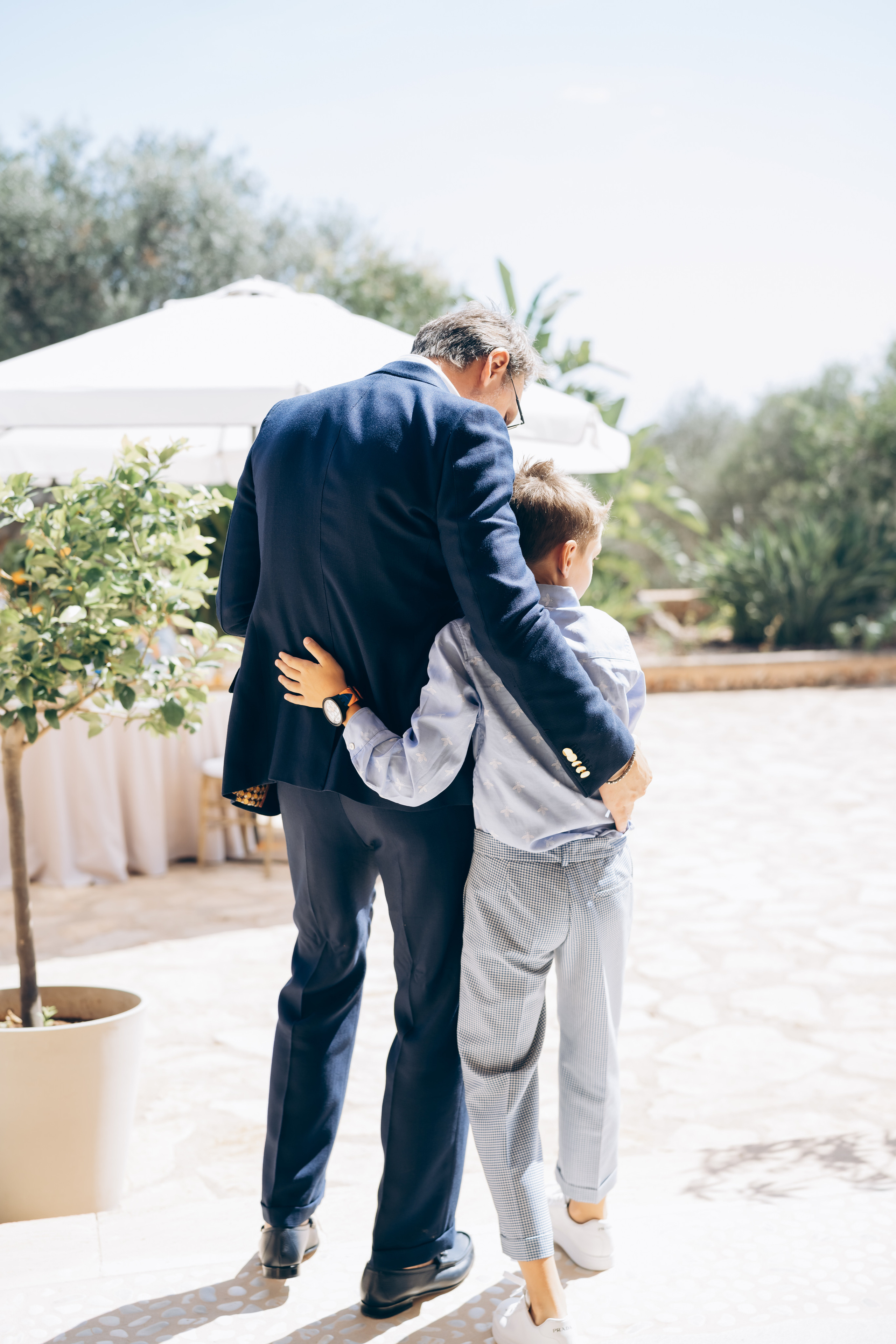 The sacrament is a family holiday. Фотограф у Пальма де Майорка