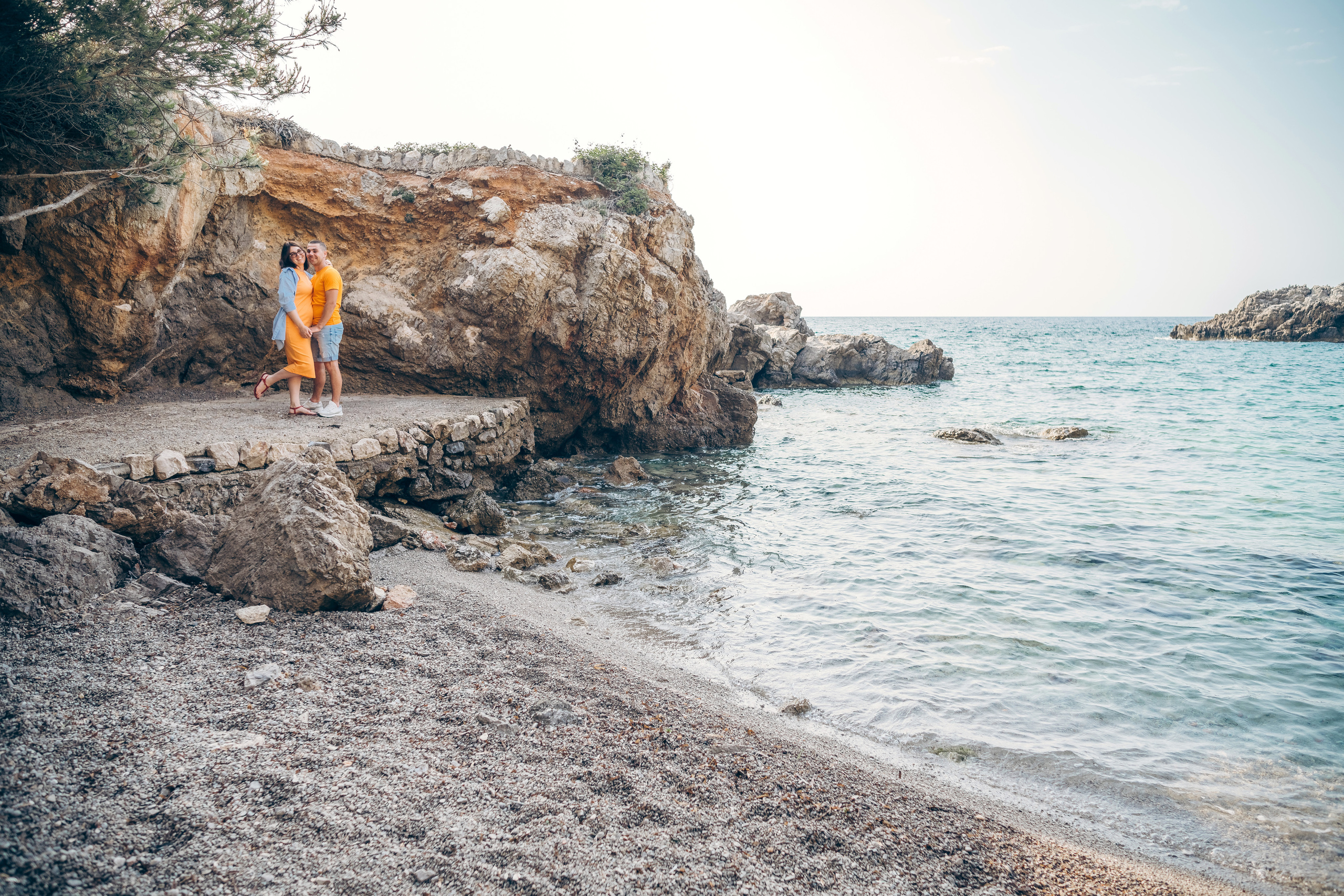 When we are three together. Фотограф у Пальма де Майорка