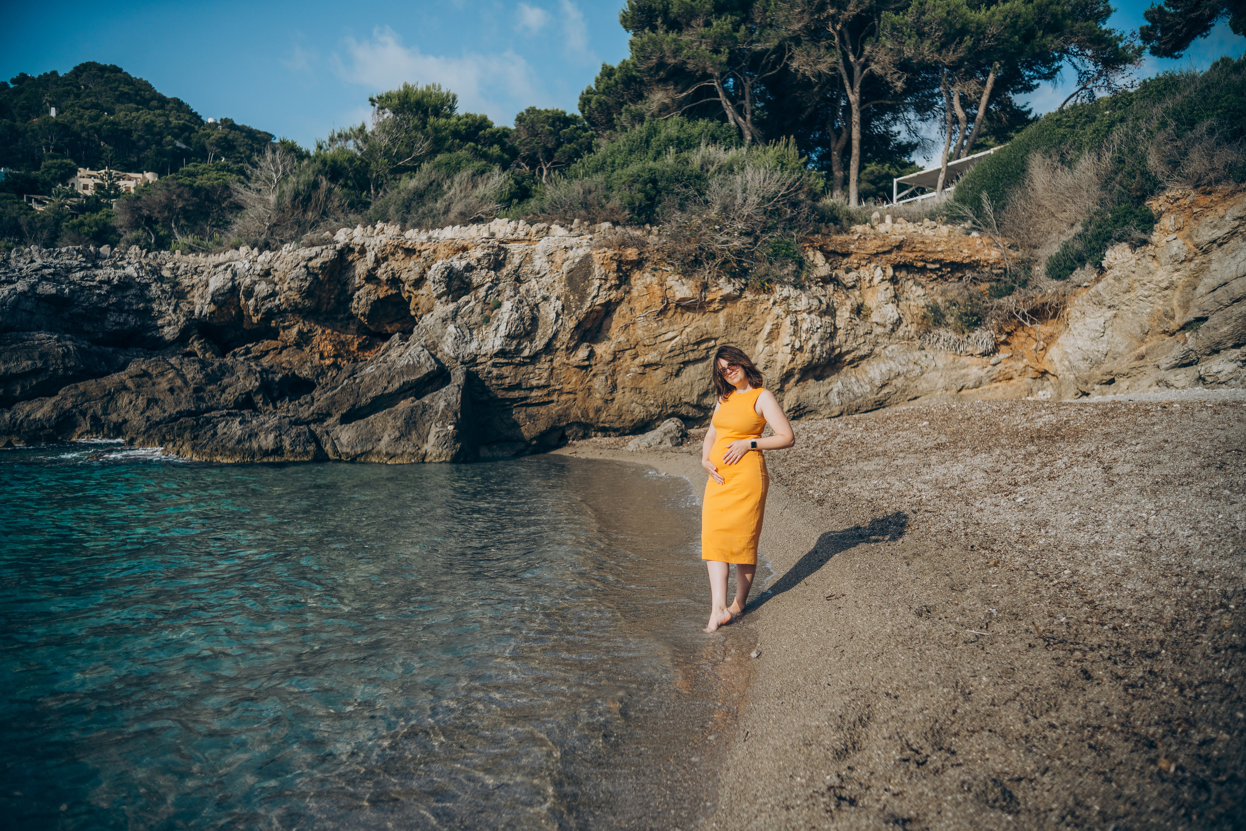 When we are three together. Фотограф у Пальма де Майорка