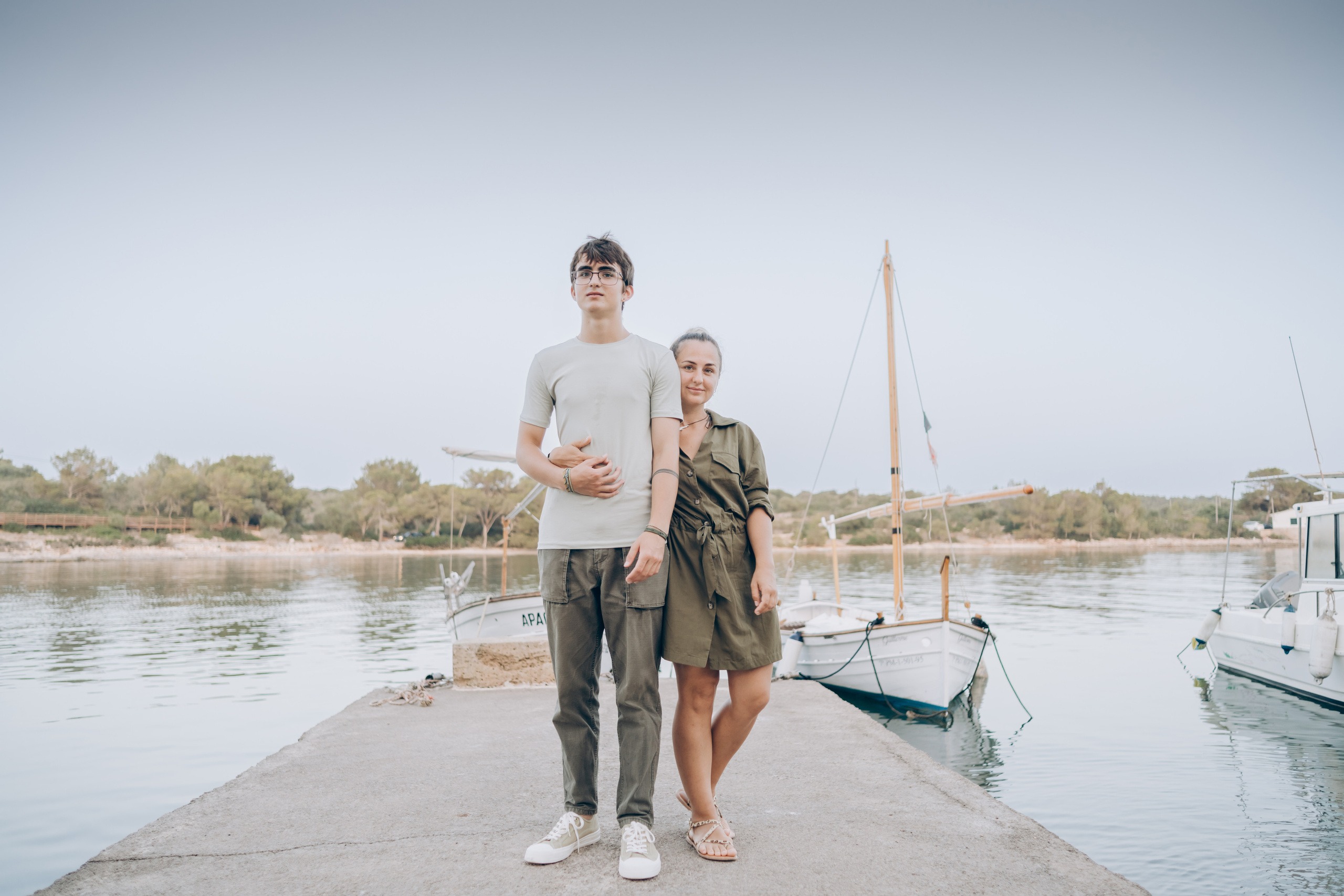 Mom and son. Фотограф у Пальма де Майорка