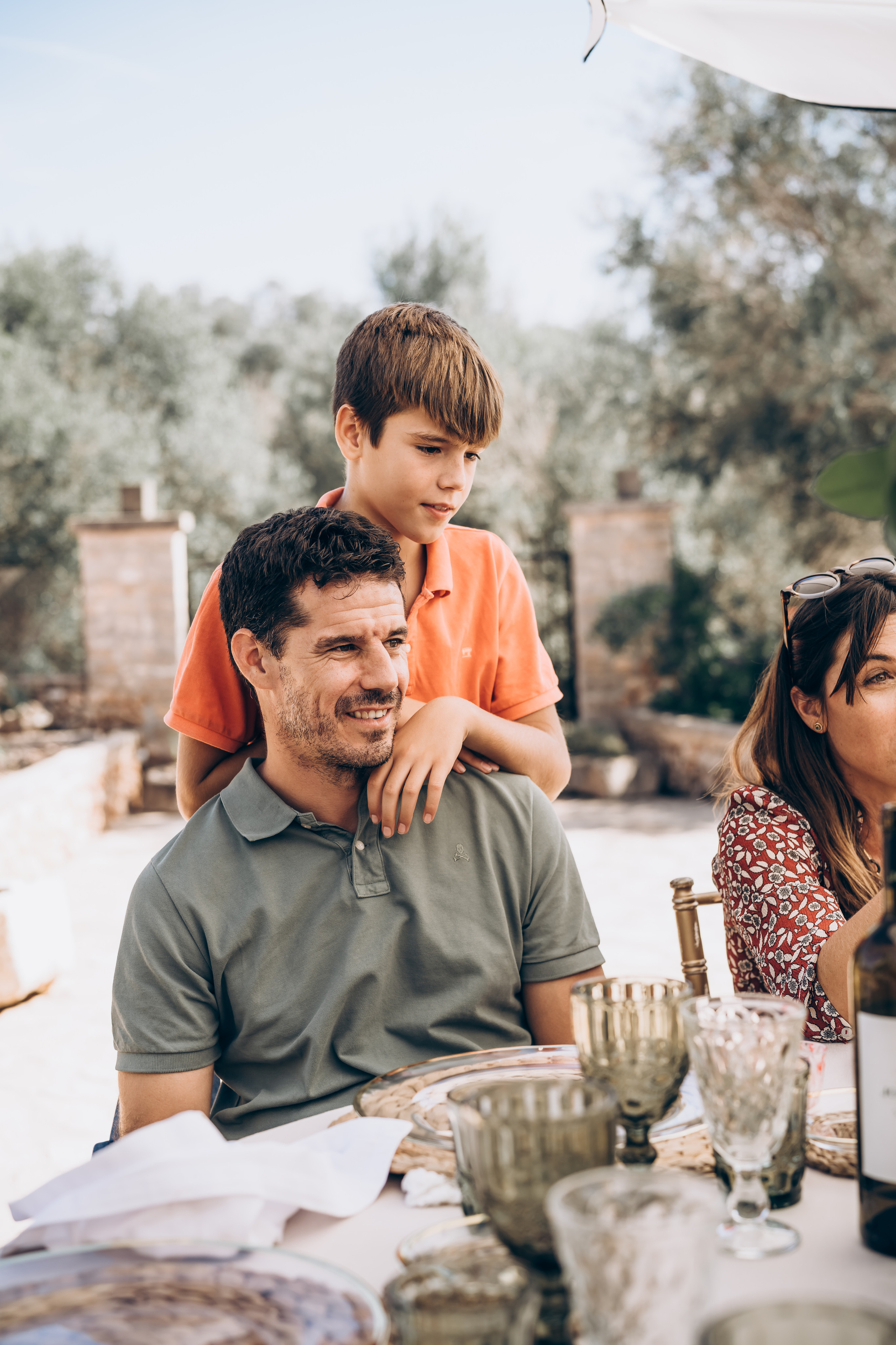 The sacrament is a family holiday. Фотограф у Пальма де Майорка