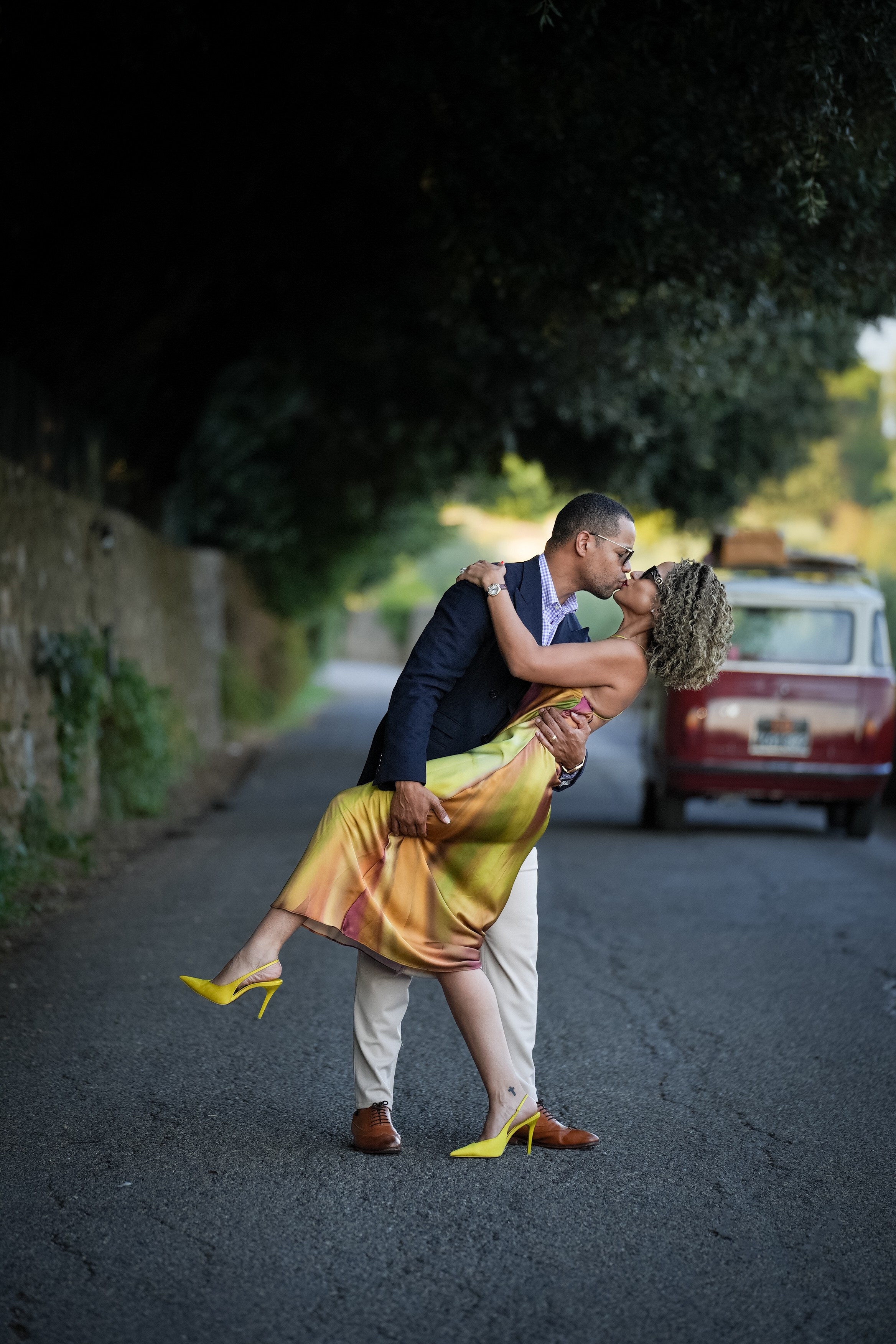 FIAT 500. Wedding Photographer in Italy