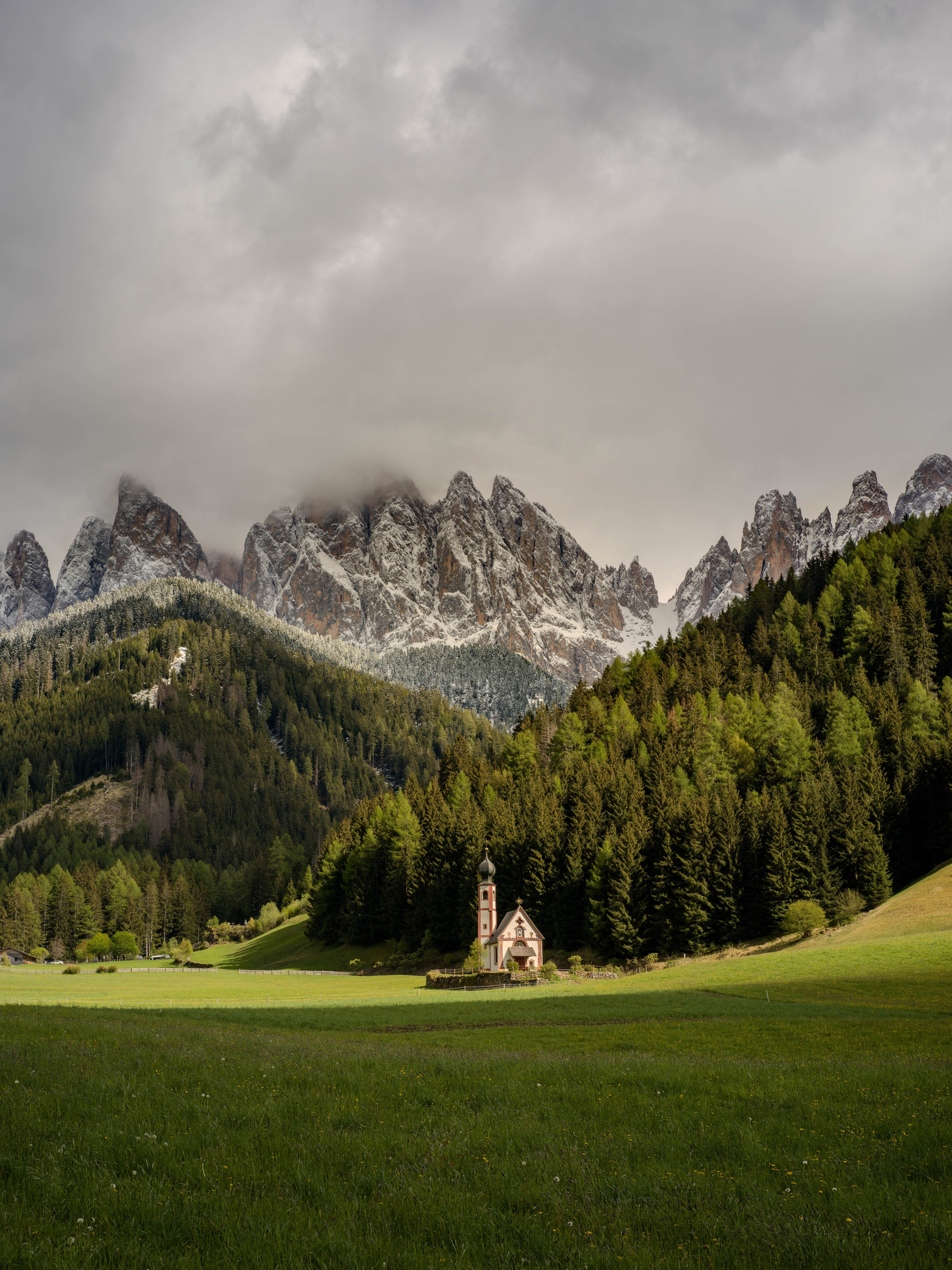 St. John Church, the Dolomites