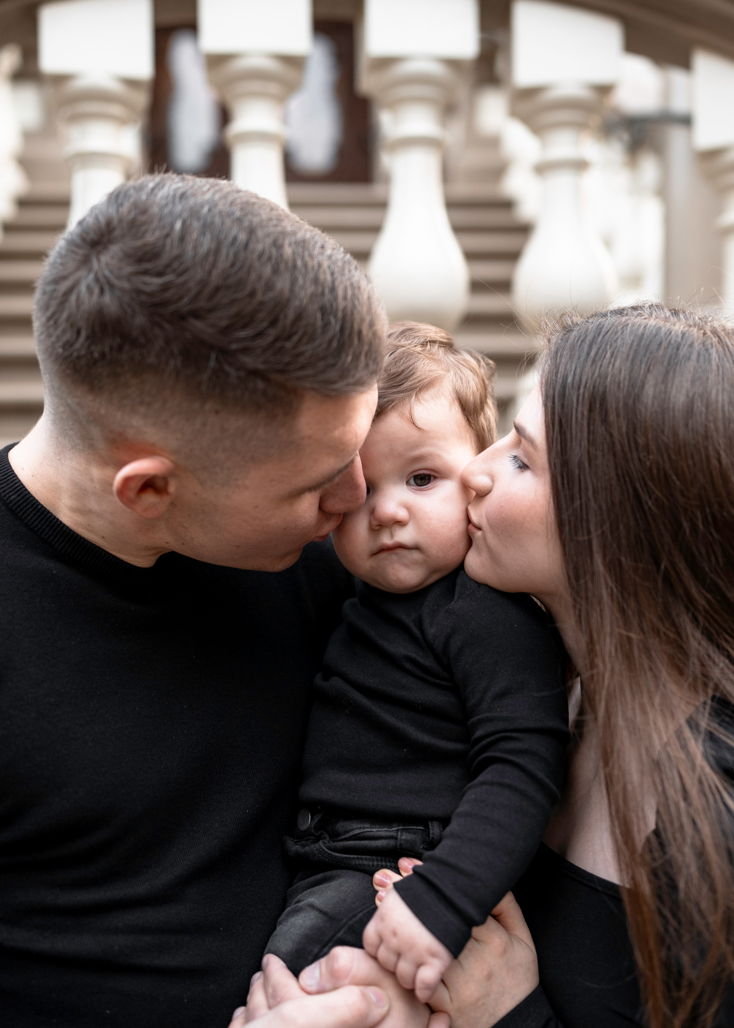 Artem, Nadia & Elisha. Family photographer in Sacramento | Sofia Pavenko