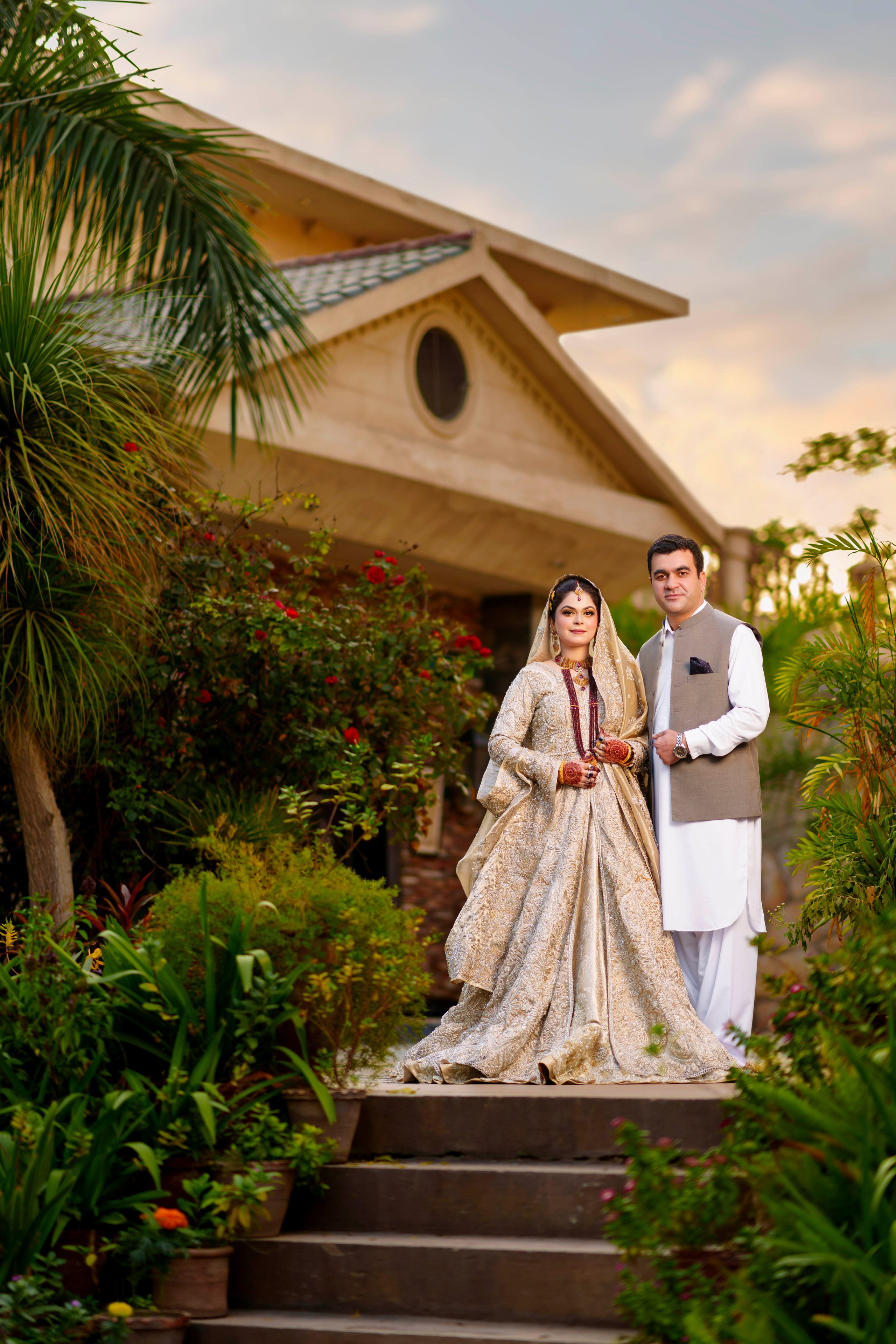 Shandana and Shabeer. House of Taimur Riaz Khan