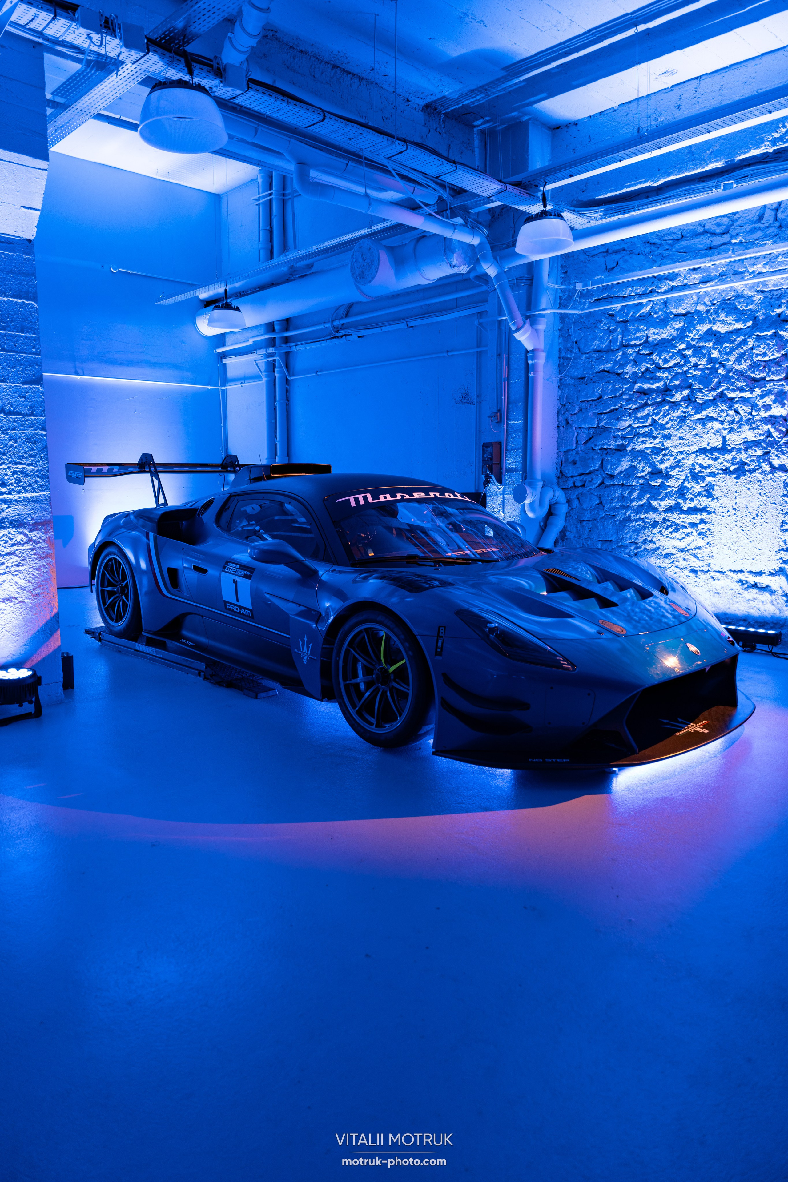 Maseratti Opening. Photographe de voitures à Paris — Vitalii Motruk