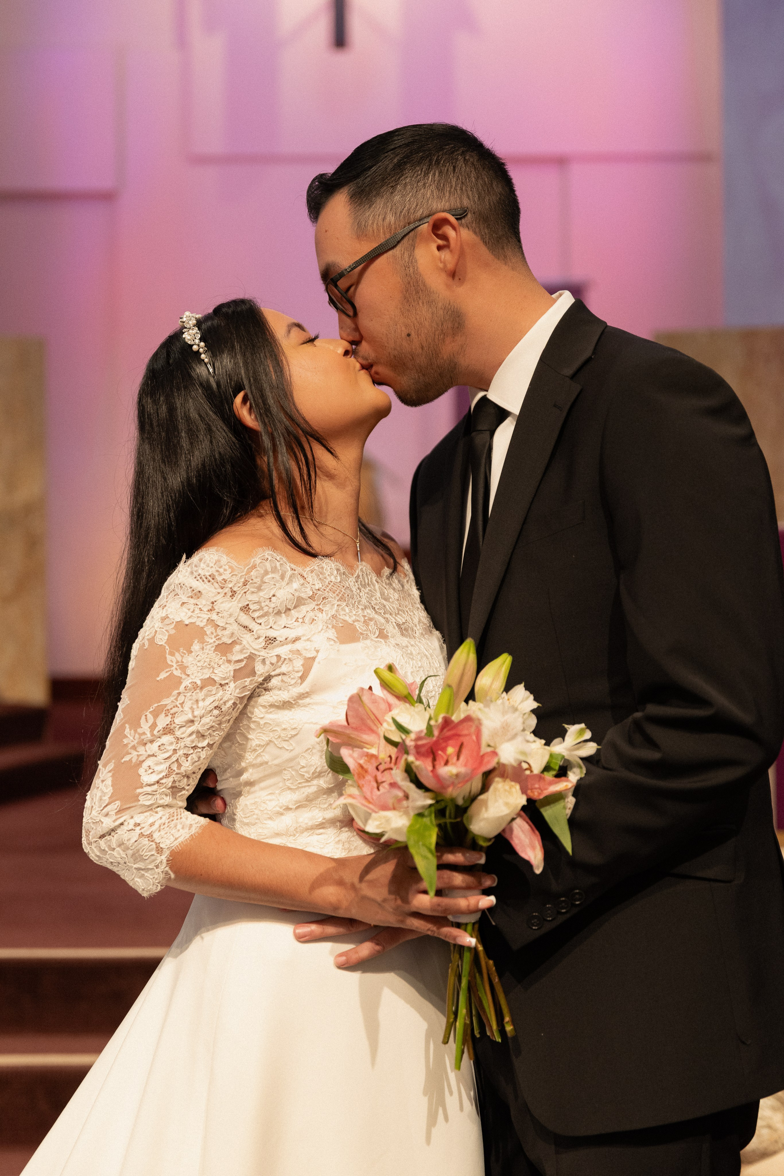 Rebeca & Shawn. The Ceremony in Church. Part III. Portrait, family, maternity & wedding photography & videography in SoCal Kseni Vibe