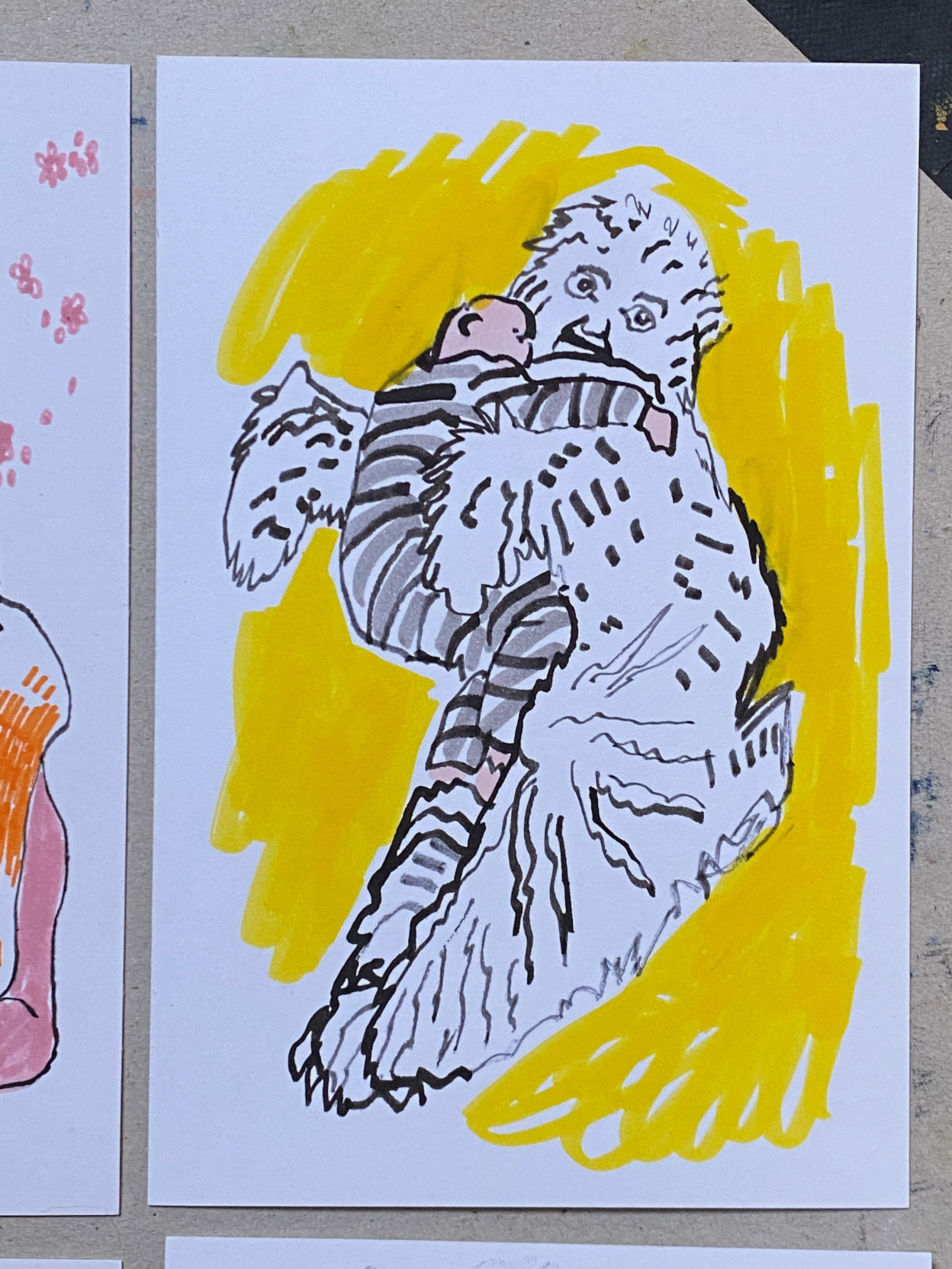 Social media series, 2021. 10 x 15 cm